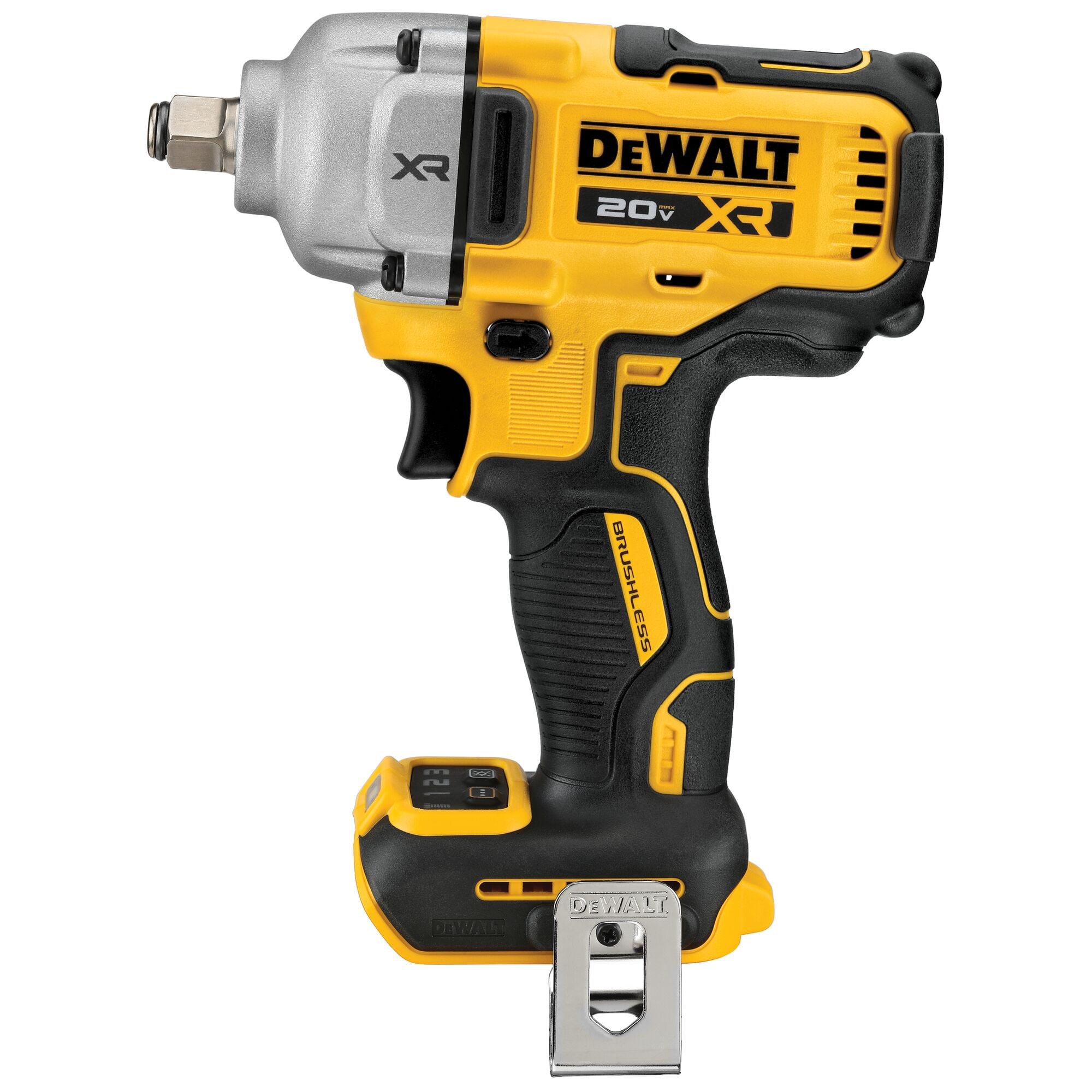 DEWALT XR 20-volt Max Variable Speed Brushless 1/2-in Drive Cordless Impact  Wrench (Bare Tool) in the Impact Wrenches department at