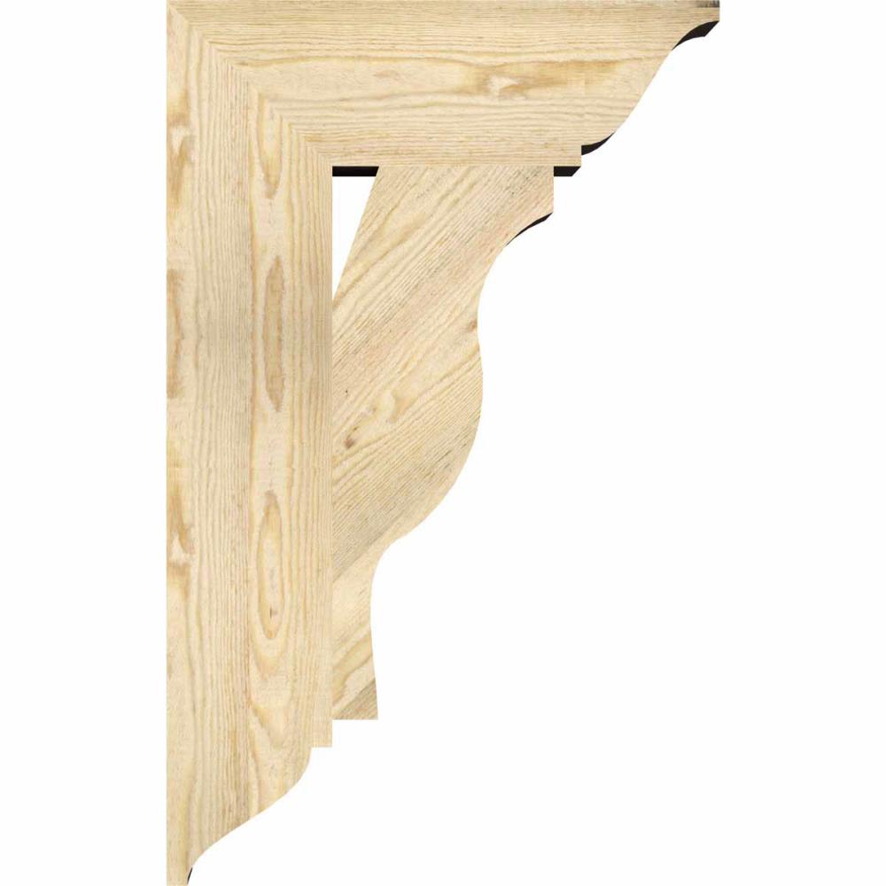 Ekena Millwork BKT06X20X32FST01RDF Exterior-Brackets-Braces - View #3