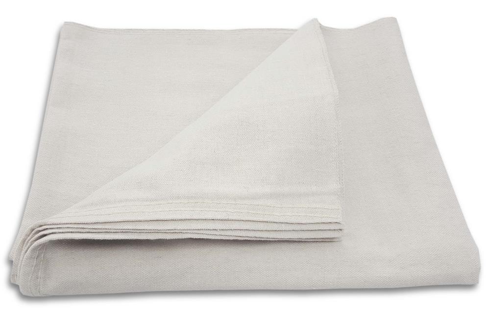 QTY 2) Zuperia Canvas Drop Cloth for Painting Size 12x 15 Feet
