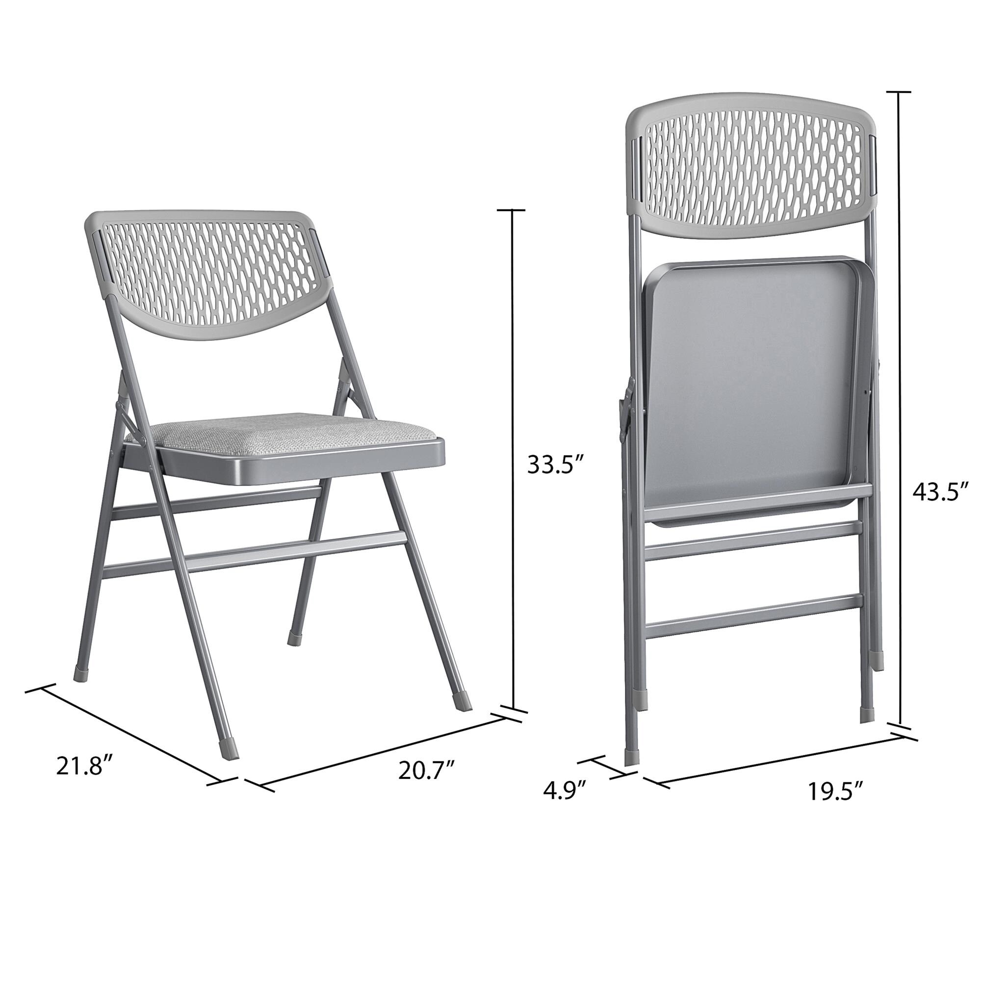 Cosco 60865GRY4E Folding-Chairs - View #5