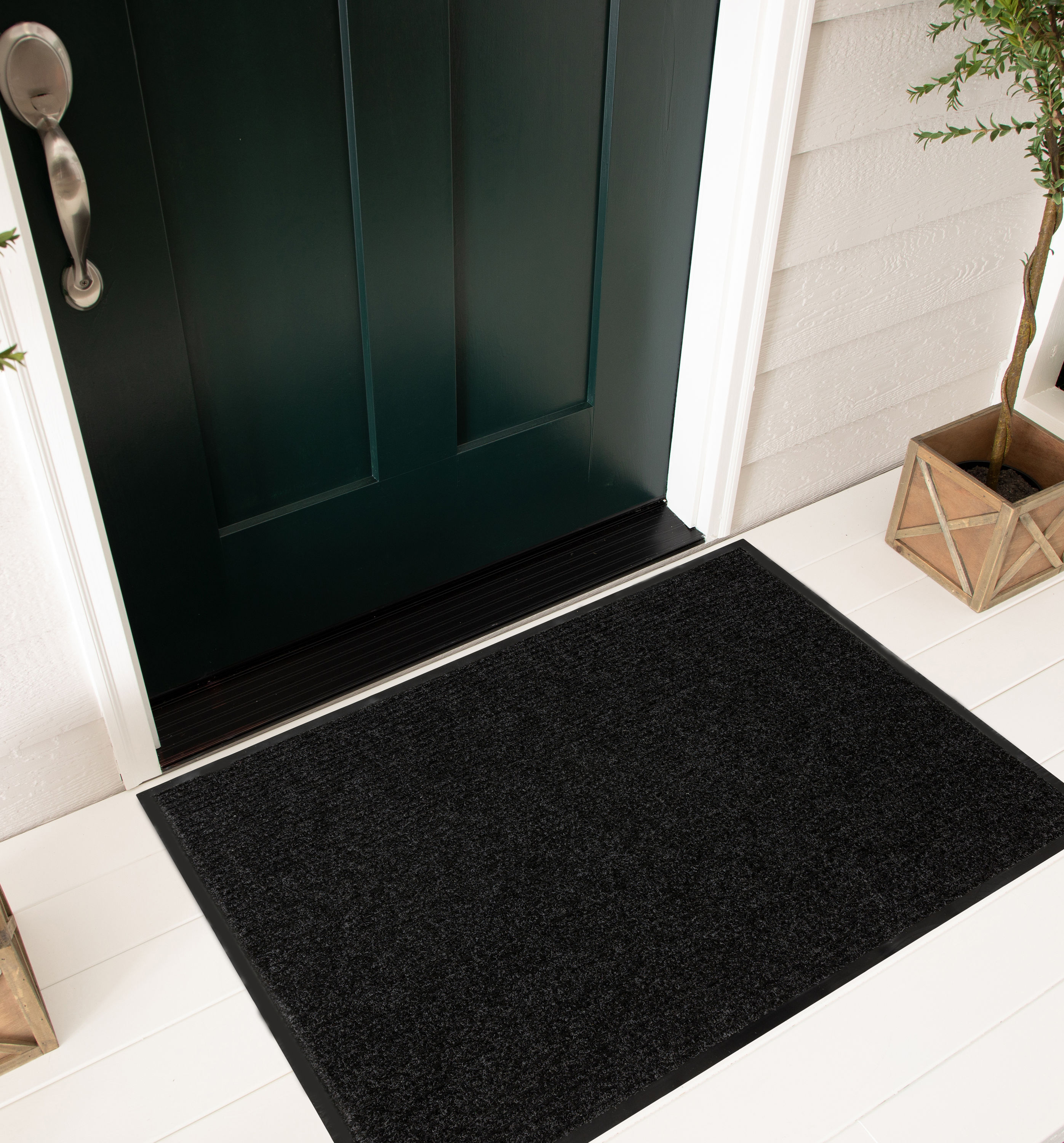 3'x5' Gateway Utility Doormat Charcoal - Mohawk : Target