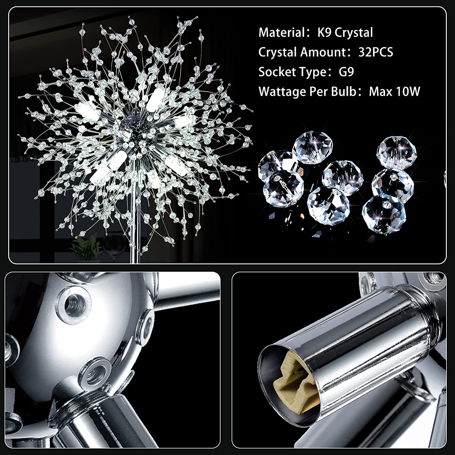 Flynama HS-9984-5C floorlamps - View #4