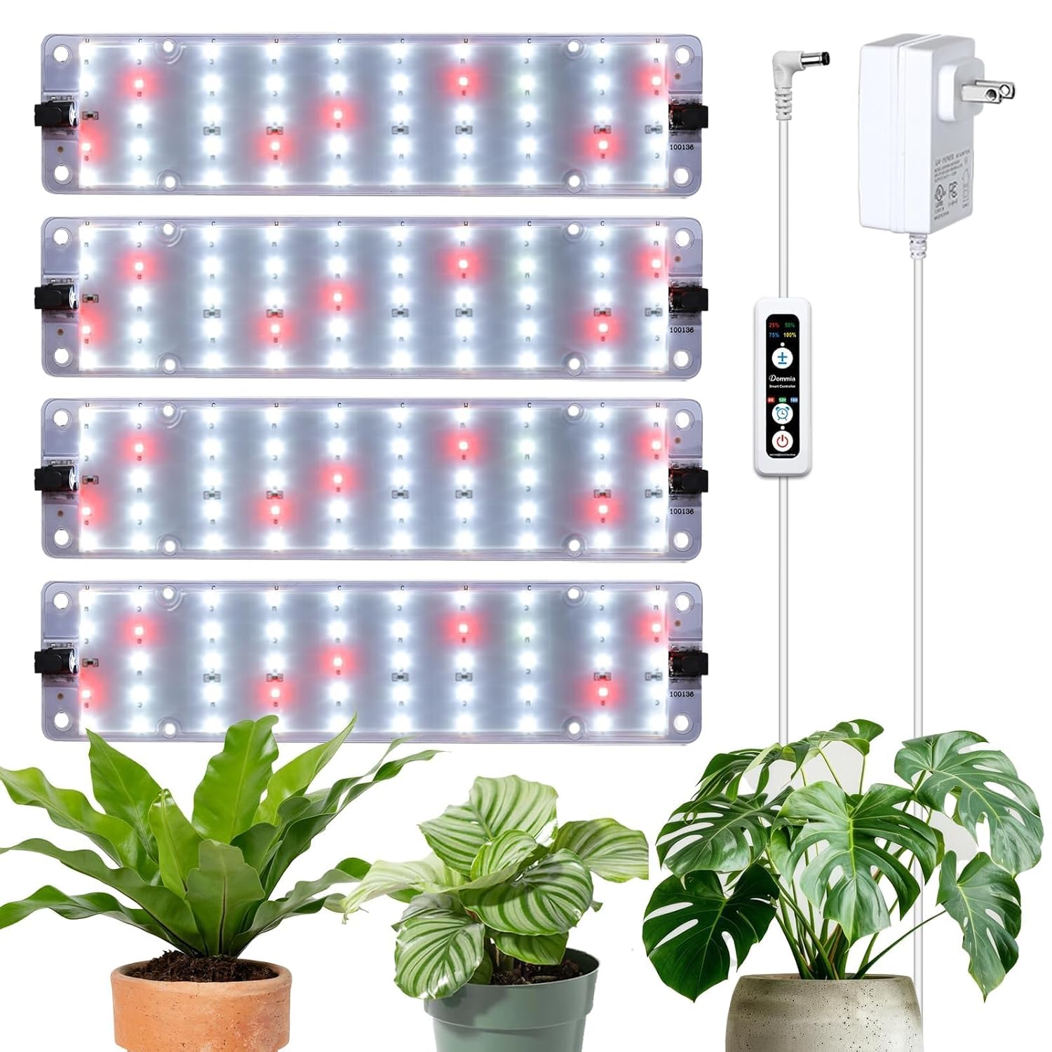 VEVOR LED Grow Light 400W Full Spectrum Dimmable High Yield