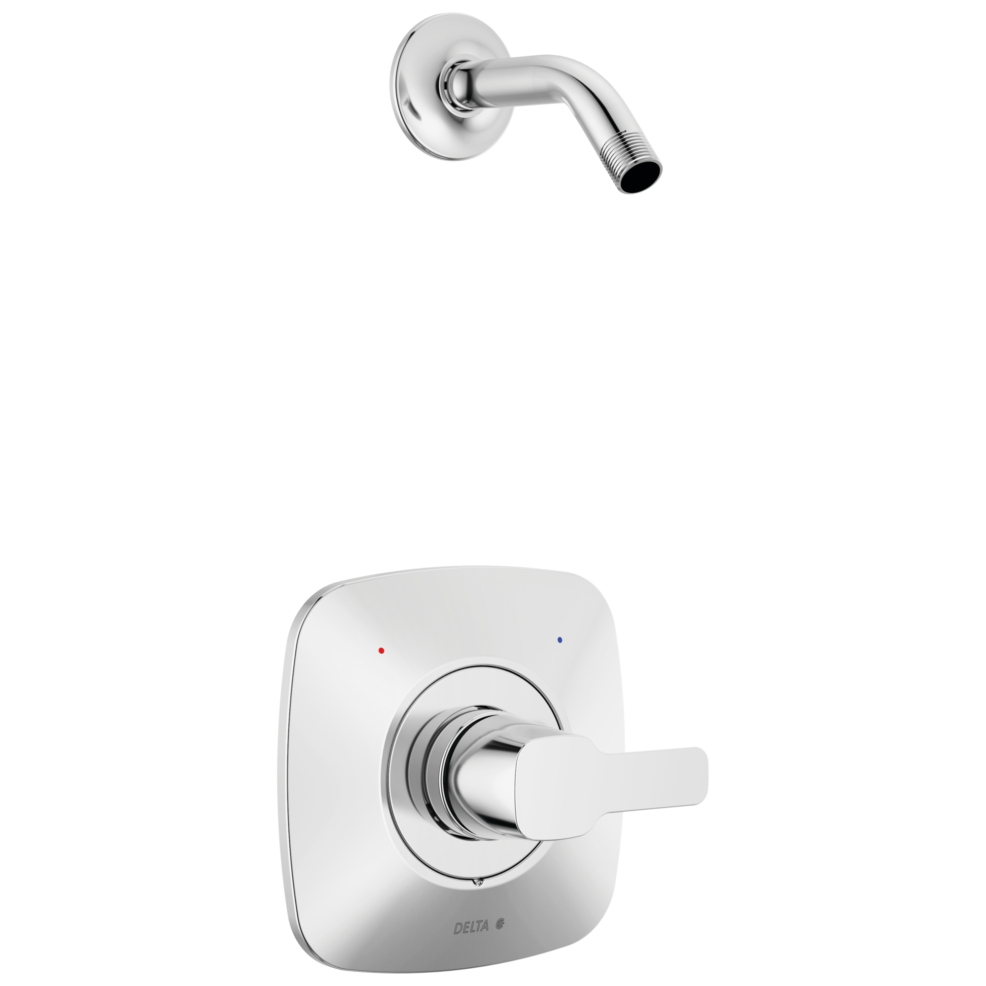 Delta T142339-LHD-PP Modern Chrome 1-handle Sold separately Shower Faucet