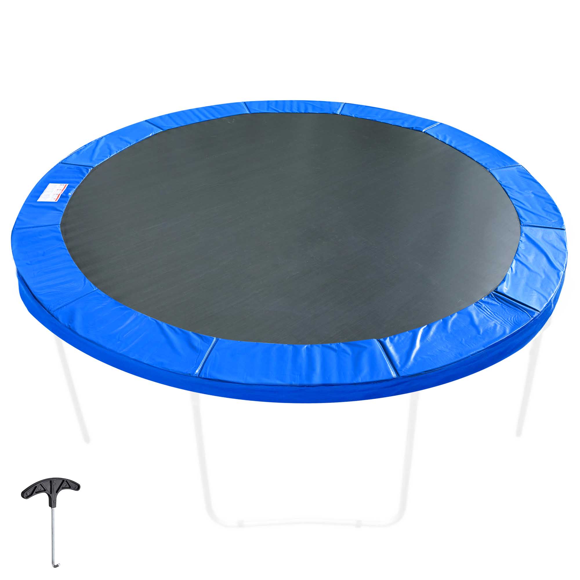 Yescom 09TMTTSP001-14F72-LO Trampoline Mat and Pad Replacement Kit w/ 72V-Ring for 14ft Round Trampoline Frame