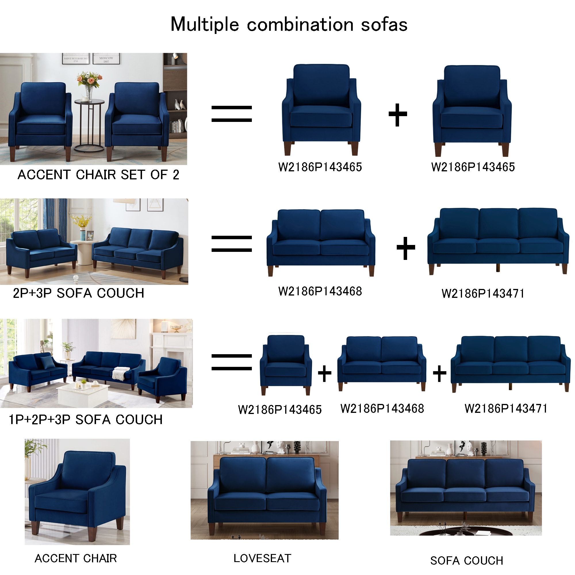 Bybafun YD3800048 Sofas-Loveseats - View #5