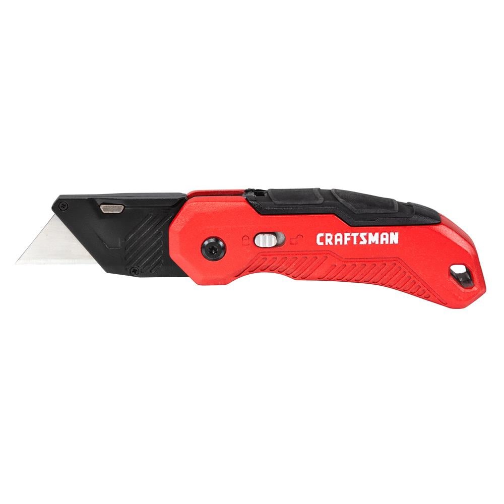 CRAFTSMAN 1-Blade Folding Utility Knife in the Utility Knives department at
