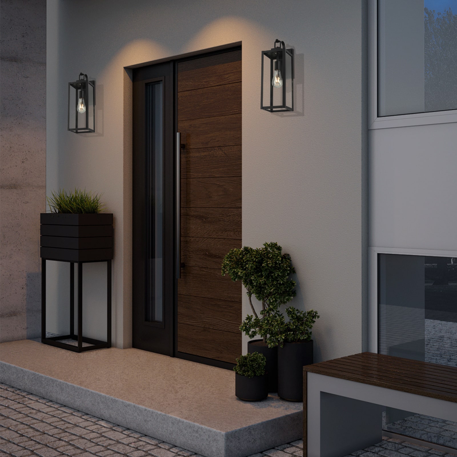 Flynama YF-LQ-FLCVN03BK Outdoor-Wall-Lighting - View #9