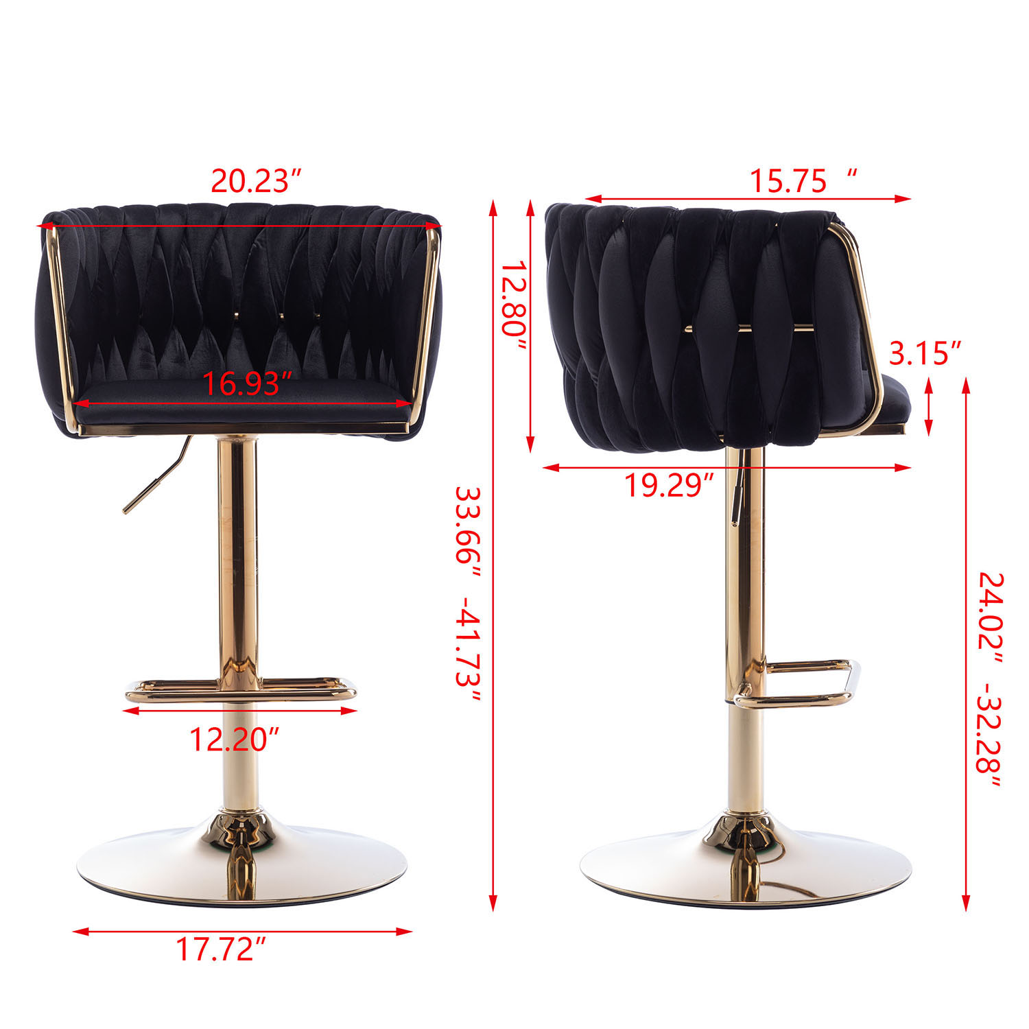 SINOFURN SYA290008BK stools - View #9