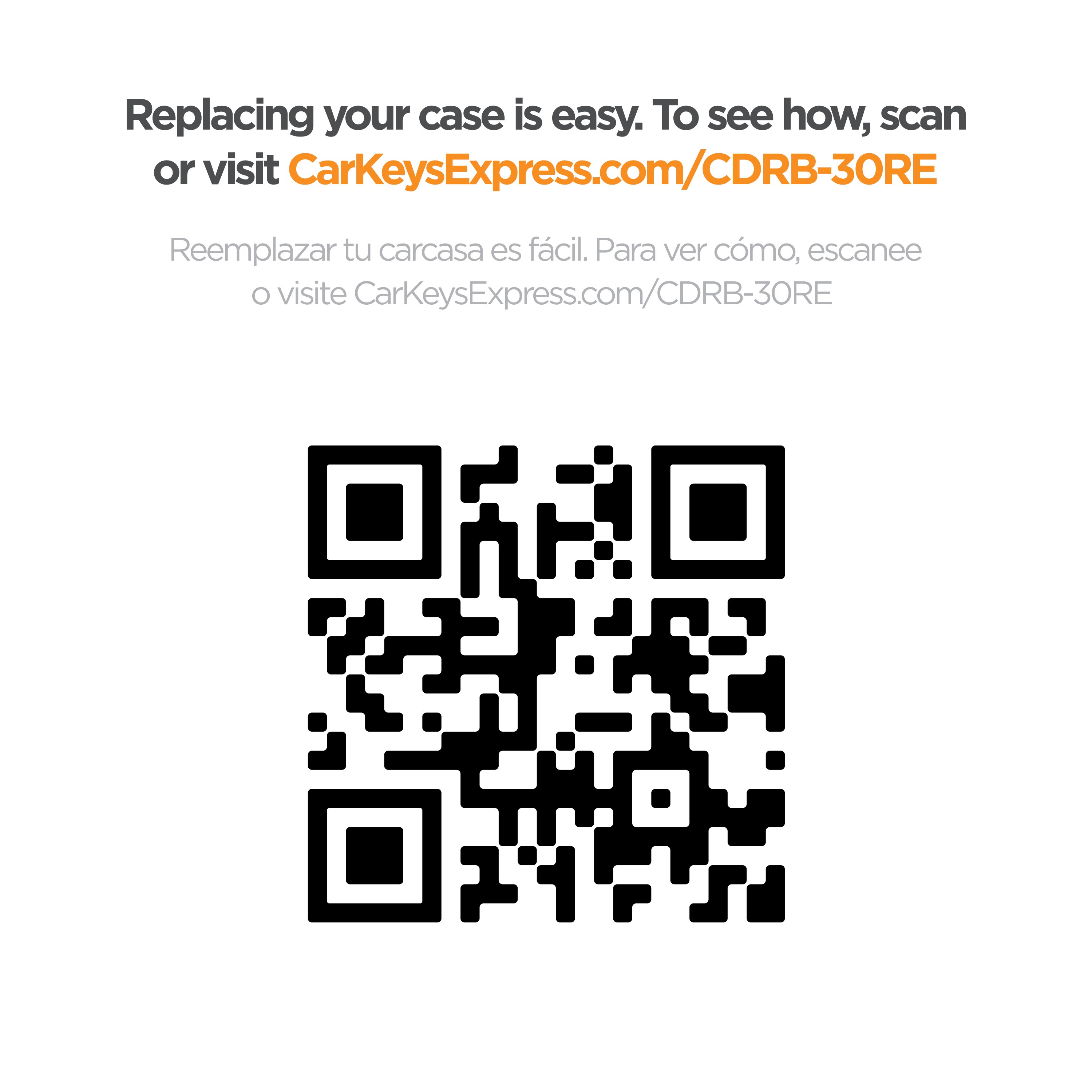Car Keys Express CDRB-30RE Key-Accessories - View #6