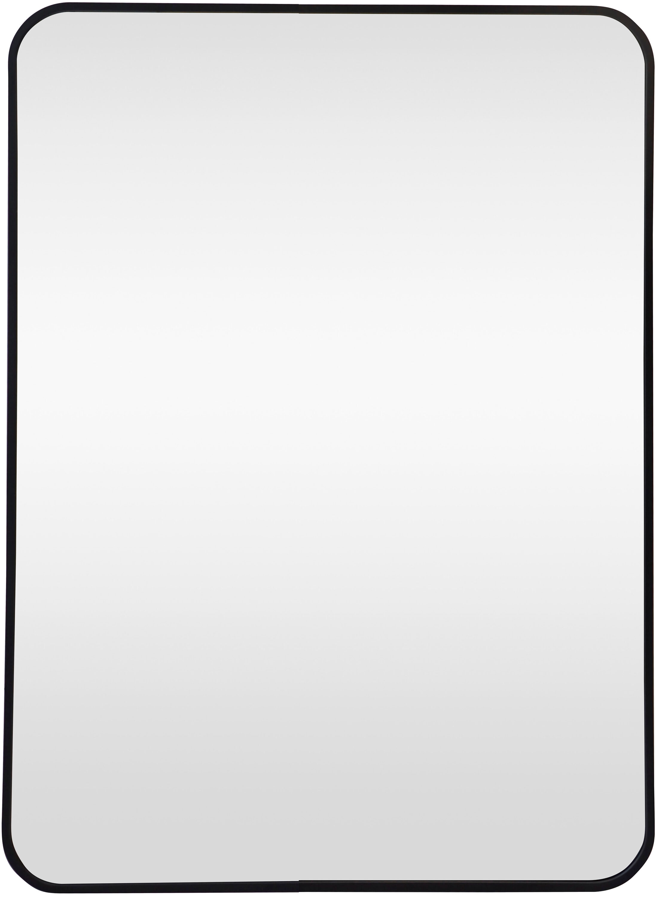 Origin 21 AL058-2230 22-in W x 30.0-in H Rectangle Black Framed Wall Mirror