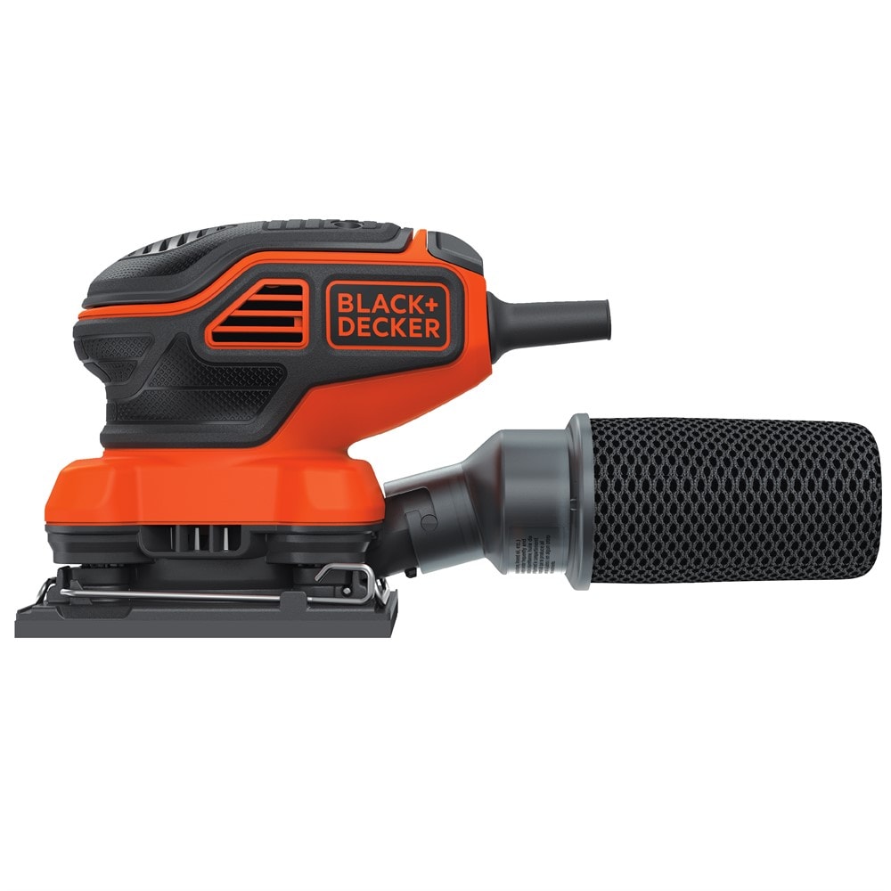 Vies kaart Ontcijferen BLACK+DECKER 2-Amp Corded Variable Sheet Sander with Dust Management in the  Power Sanders department at Lowes.com