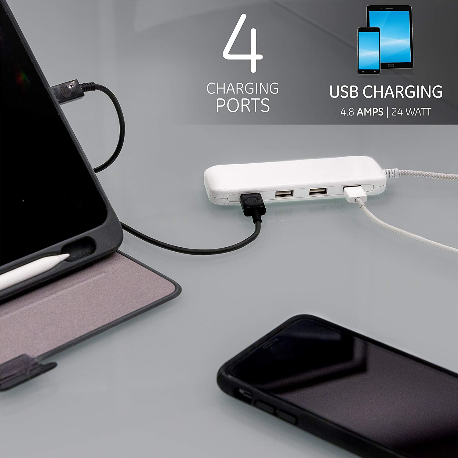 GE USB A USB Charger 4 in the Mobile Device Chargers department at 