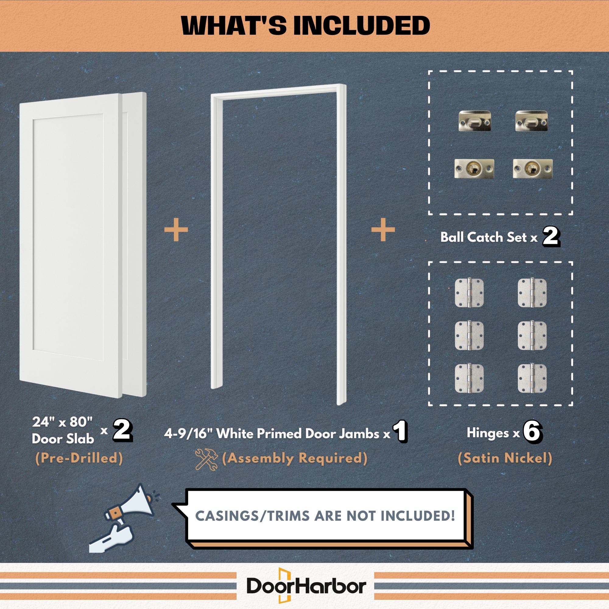 Door Harbor DD1SD4880PR-DAPH-SN Pre-Hung-Doors - View #2