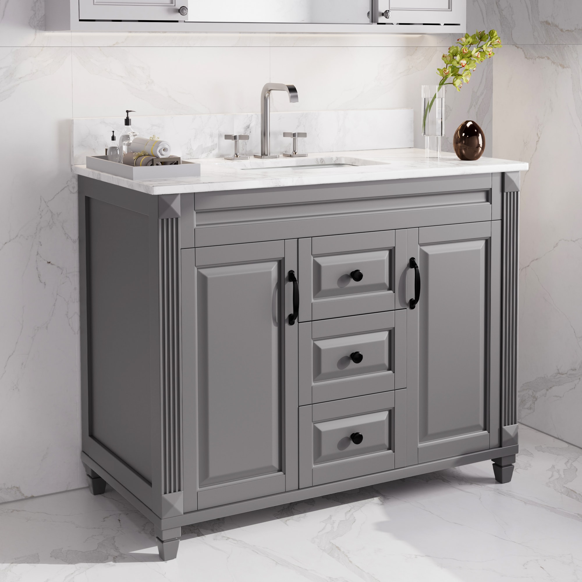 JEAREY XNECW-YW Bath-Vanity-Combo - View #2
