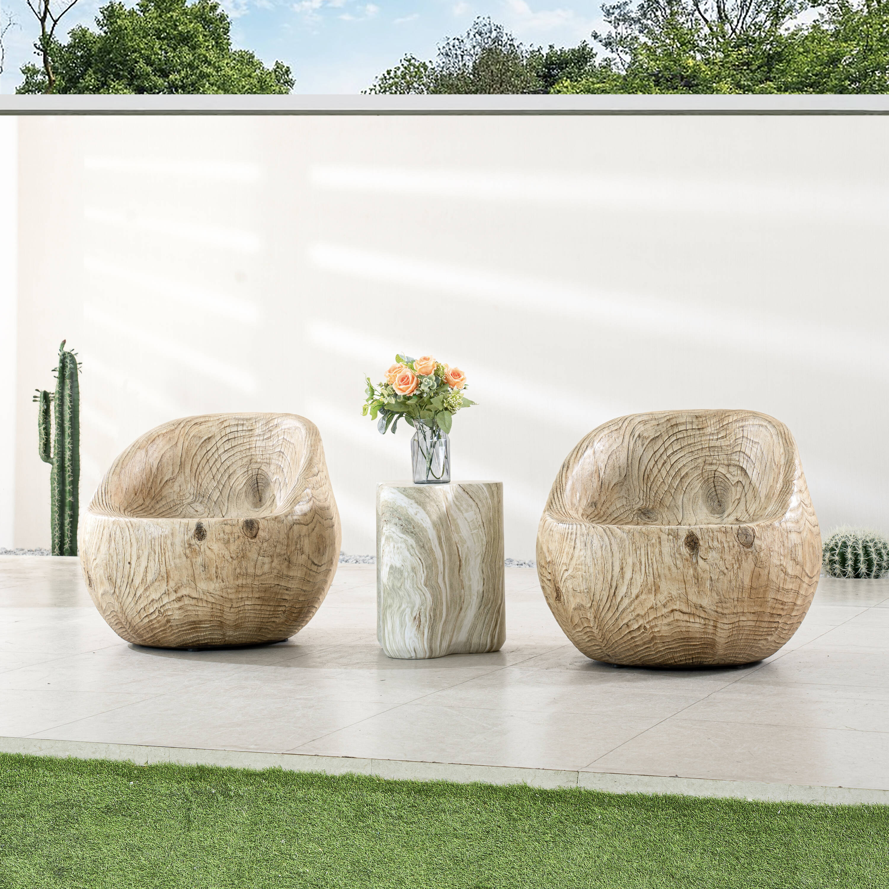 Direct Wicker DWC-230077ST19SC Patio-Conversation-Sets - View #8