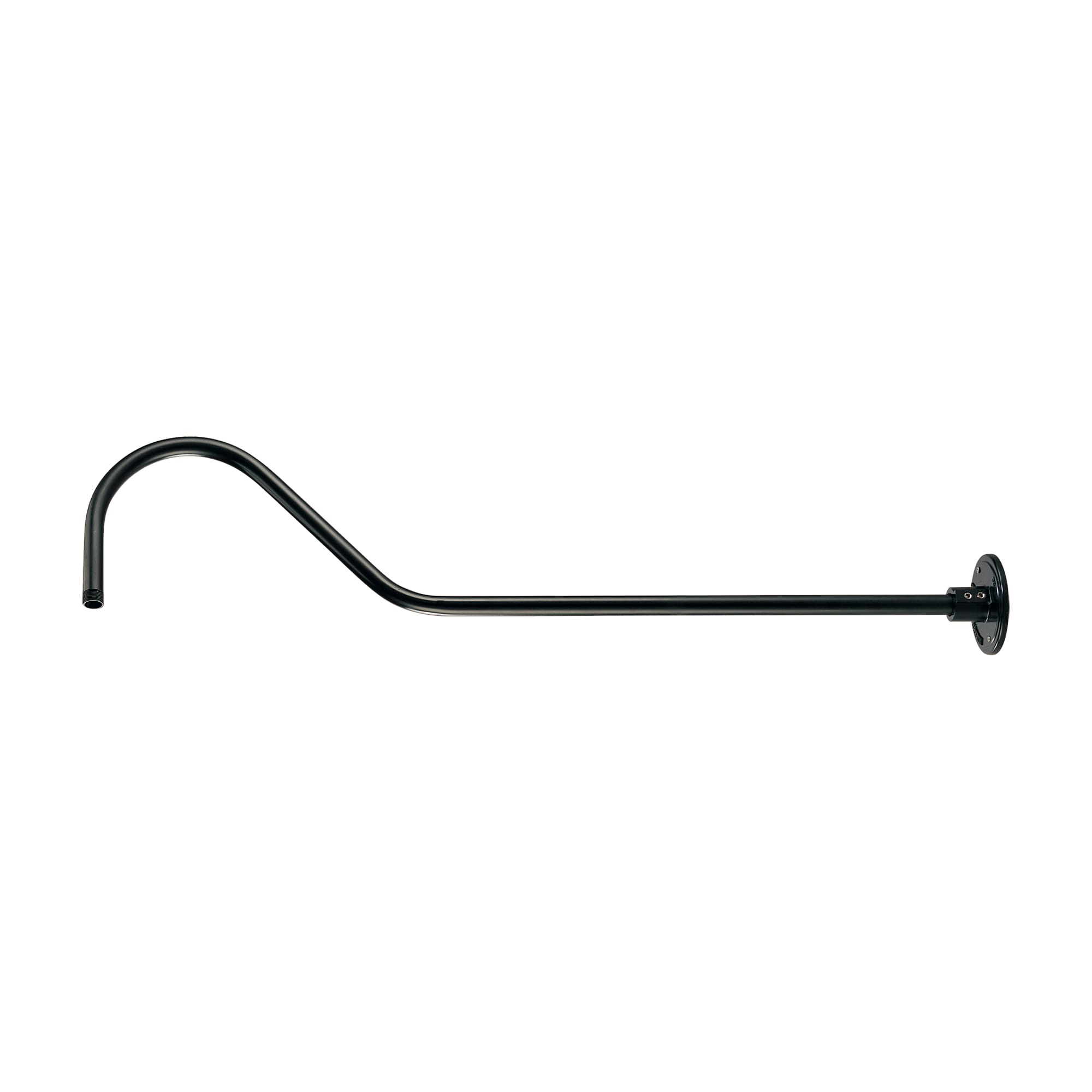 Millennium Lighting R Series Goose Neck in Aluminum Satin Black