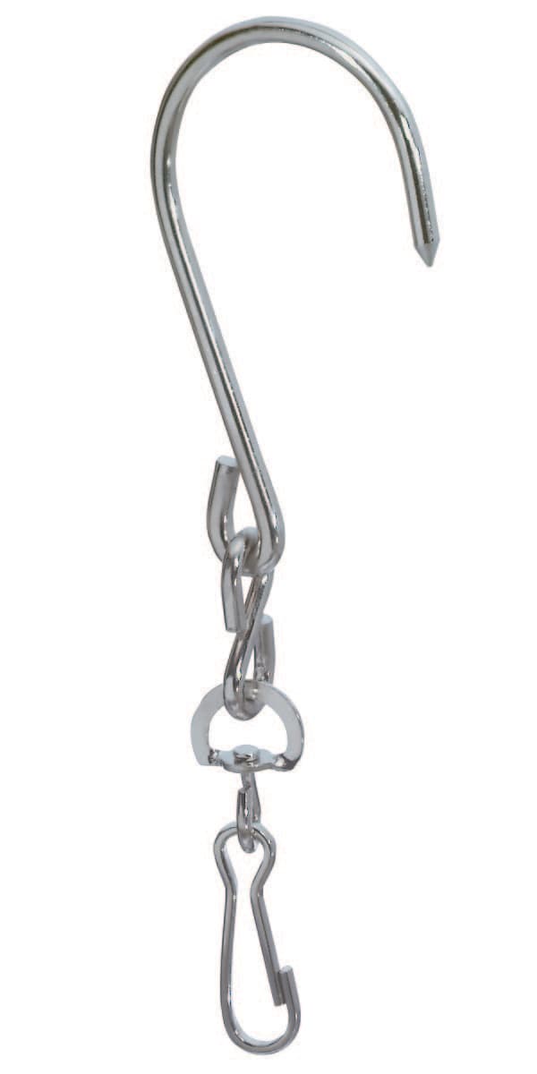 Warner Silver Metal Bucket Hook in the Bucket Accessories department at