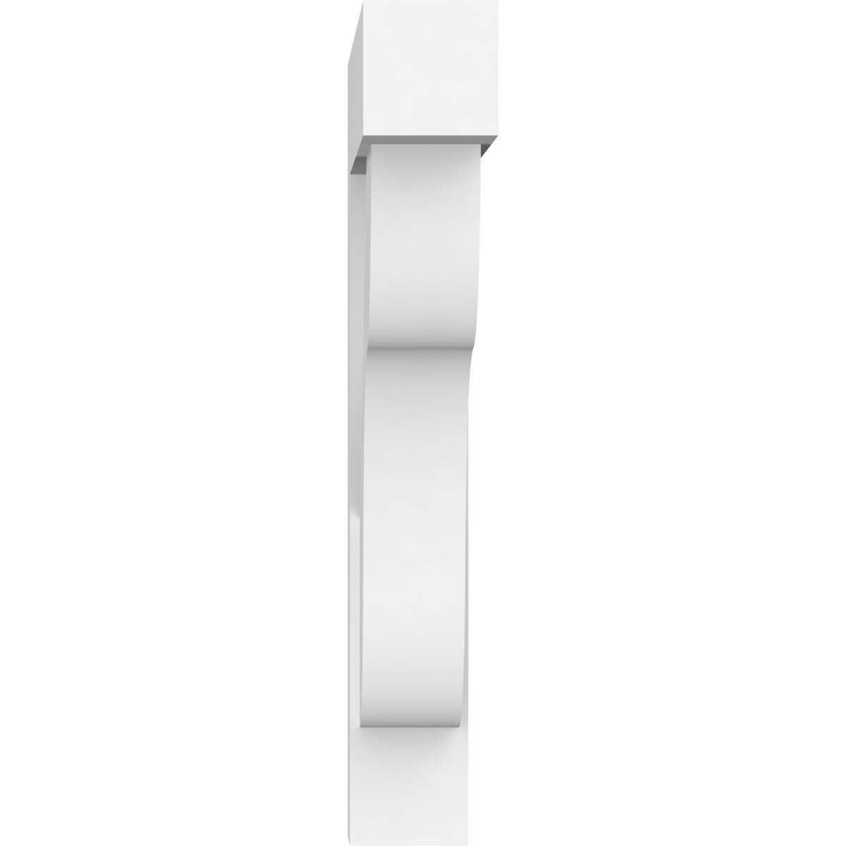Ekena Millwork BKTP03X20X20CAR05 Exterior-Brackets-Braces - View #2