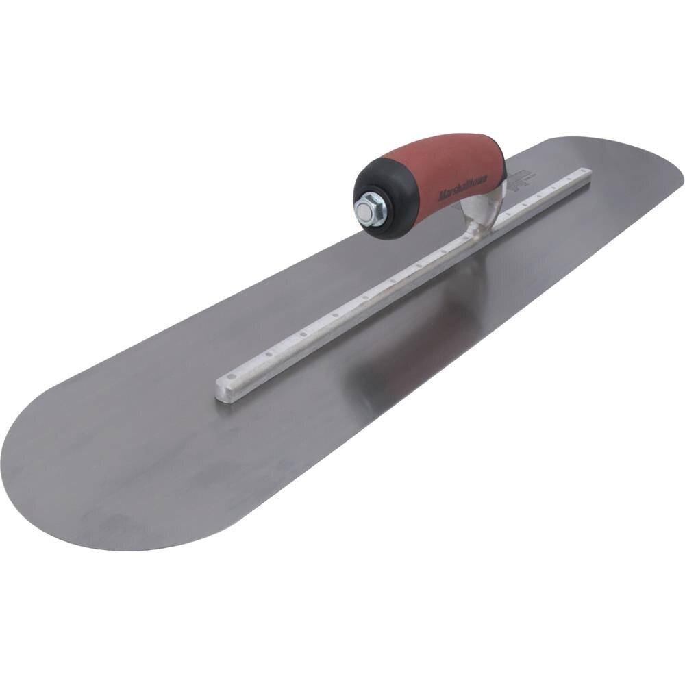 Marshalltown 22-in X 4-in High Carbon Steel Finishing Concrete Trowel ...