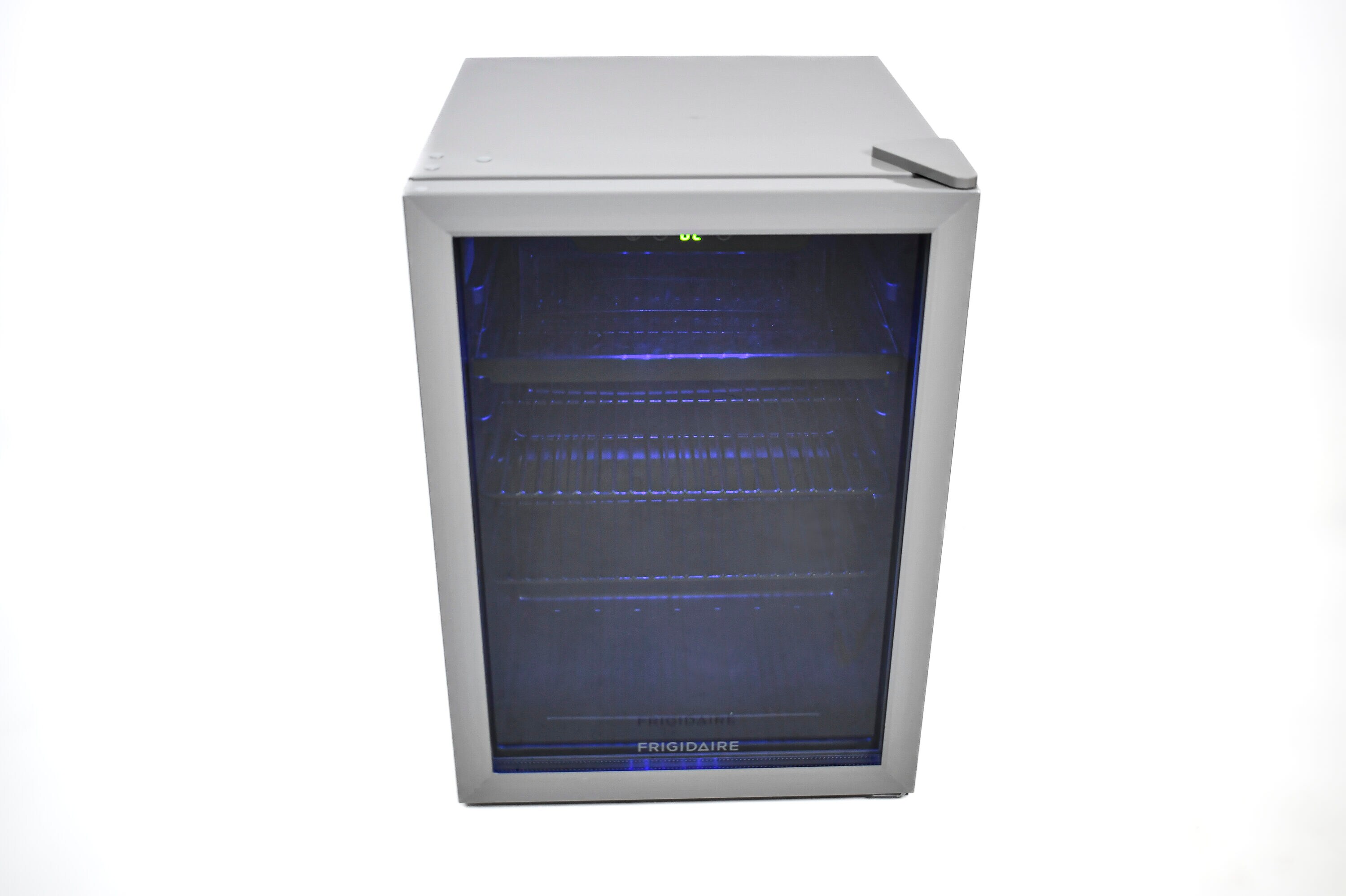 FRIGIDAIRE Beverage Refrigerator, Compact Mini Fridge with Digital Temperature Control, Fits 88 Cans