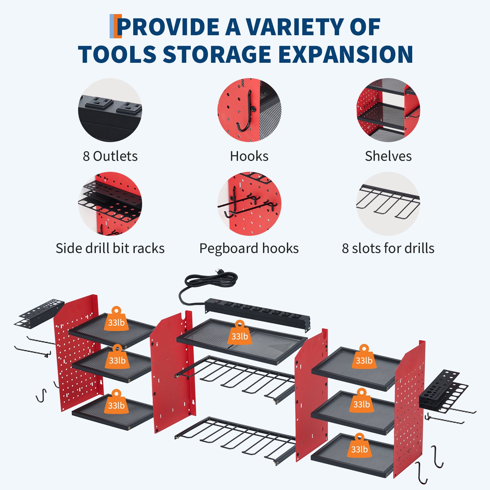 Garvee 09GXFCHBNL-404 Tool-Cabinets - View #7