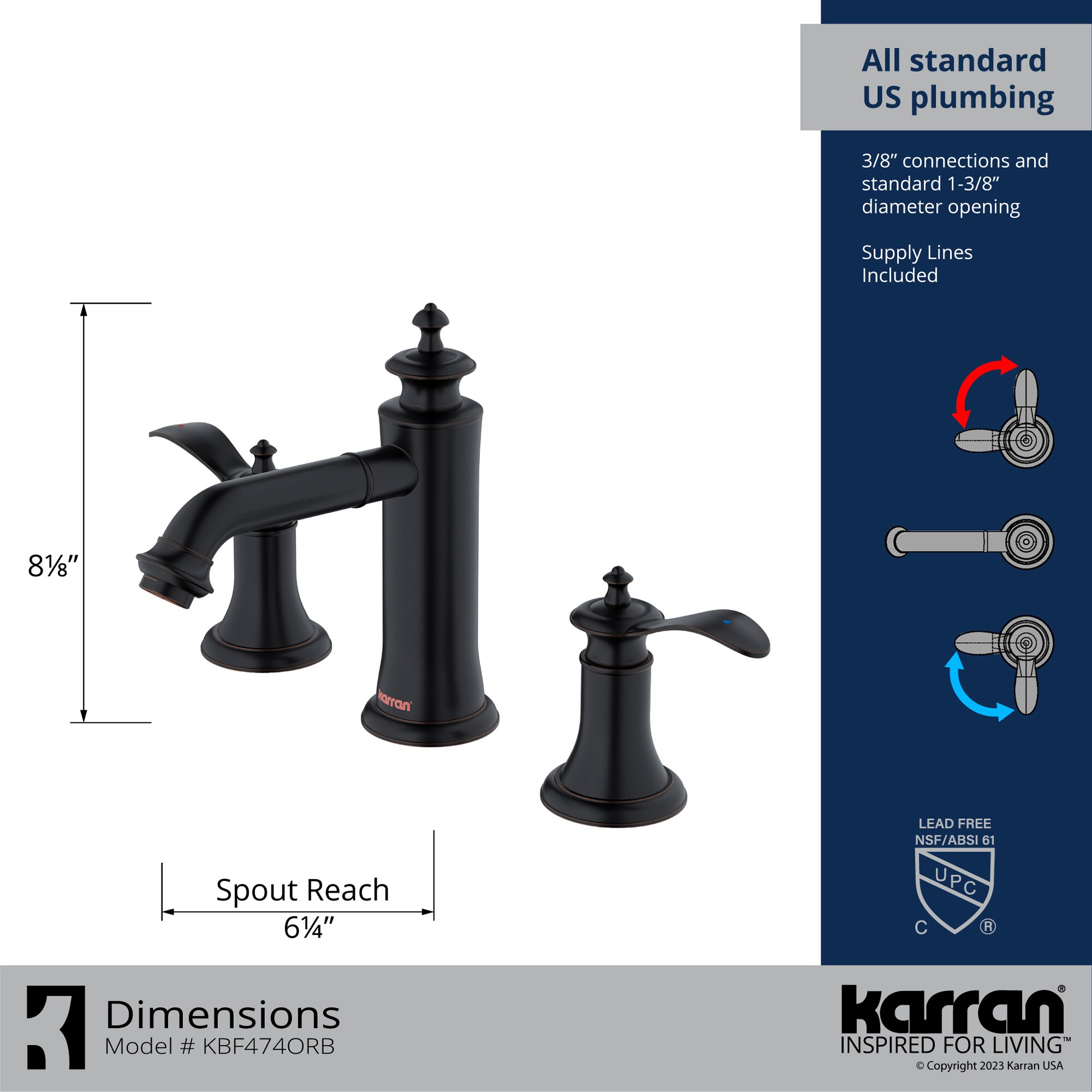 Karran KBF474ORB Lavatory-Faucets - View #5