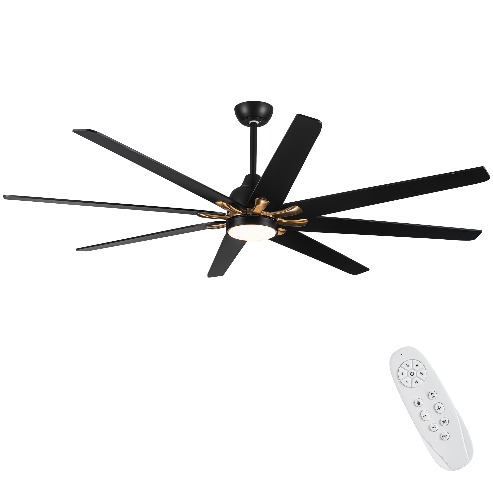 YUHAO LSDC1160BKG72 Ceiling-Fans - View #2