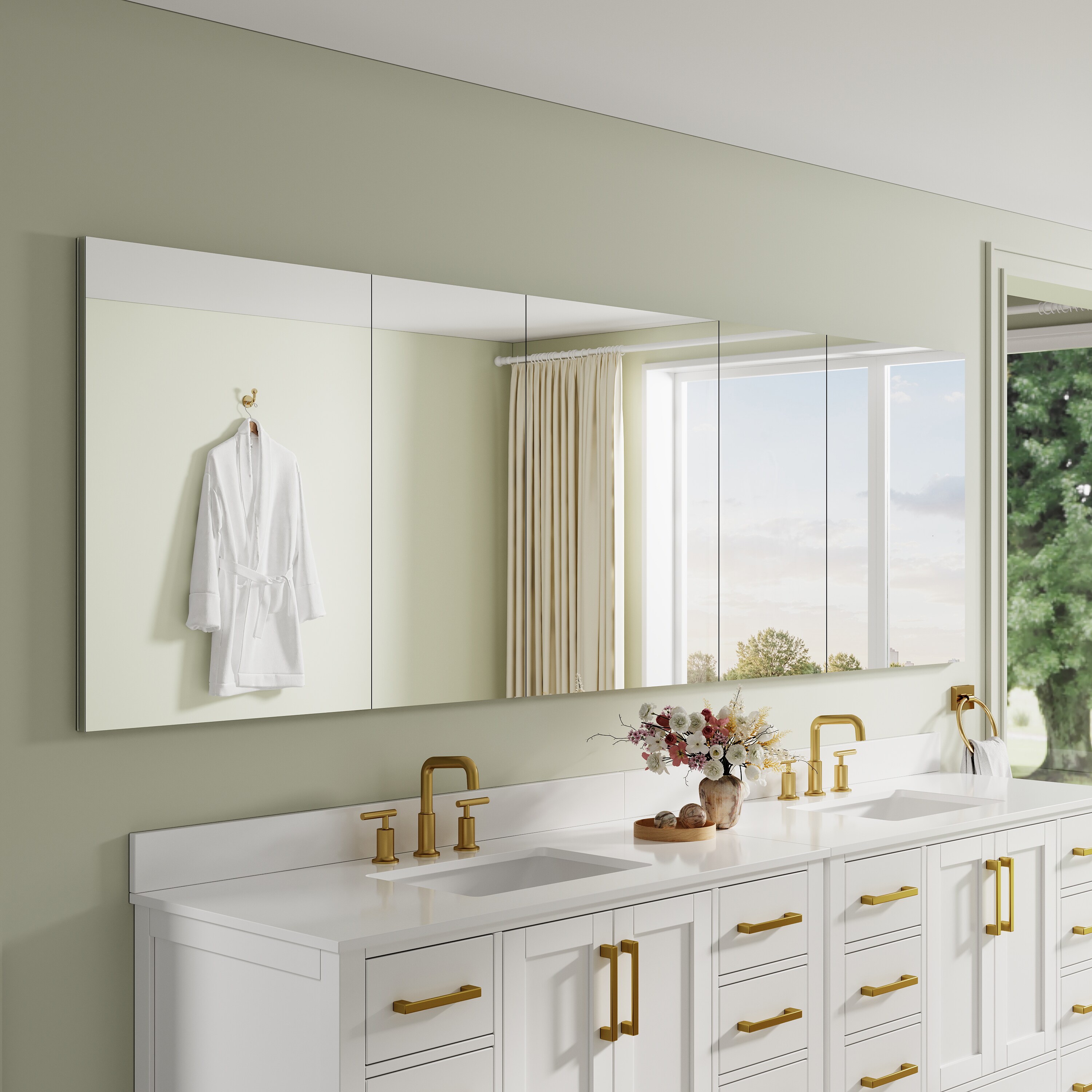 CALVON RCRS4-4830L-MC Bathroom-Medicine-Cabinets - View #16