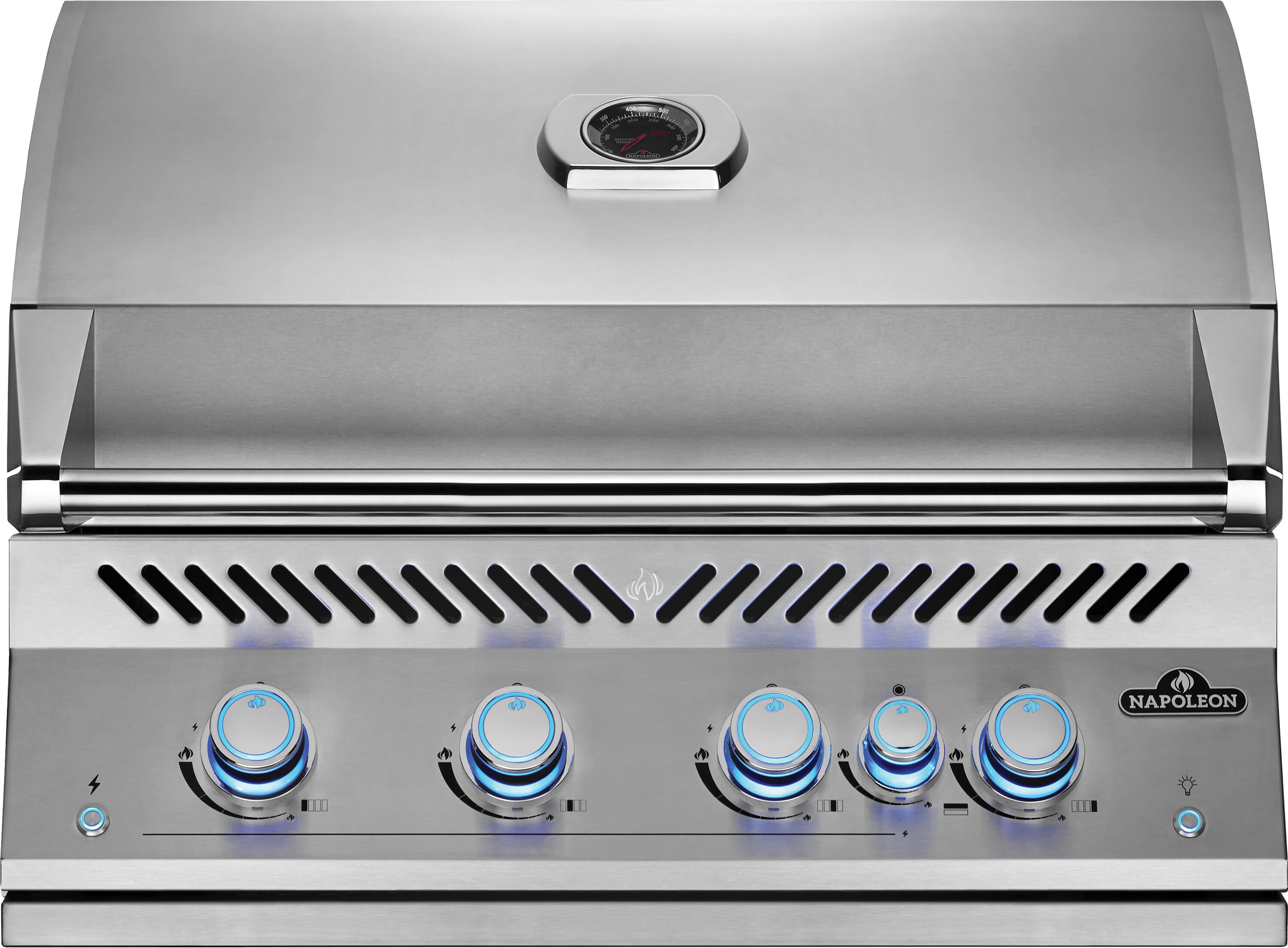NAPOLEON BIG32RBPSS-1 700 Series Stainless Steel 33.5-in W 4 -Burner Infrared Liquid Propane Built-in Grill