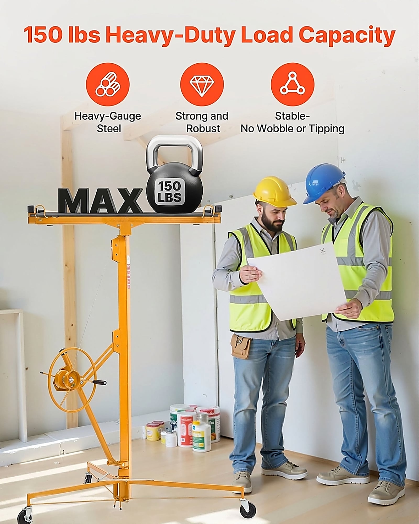 GIVIMO LW047GIVSS1289-1 Drywall-Panel-Carriers - View #4