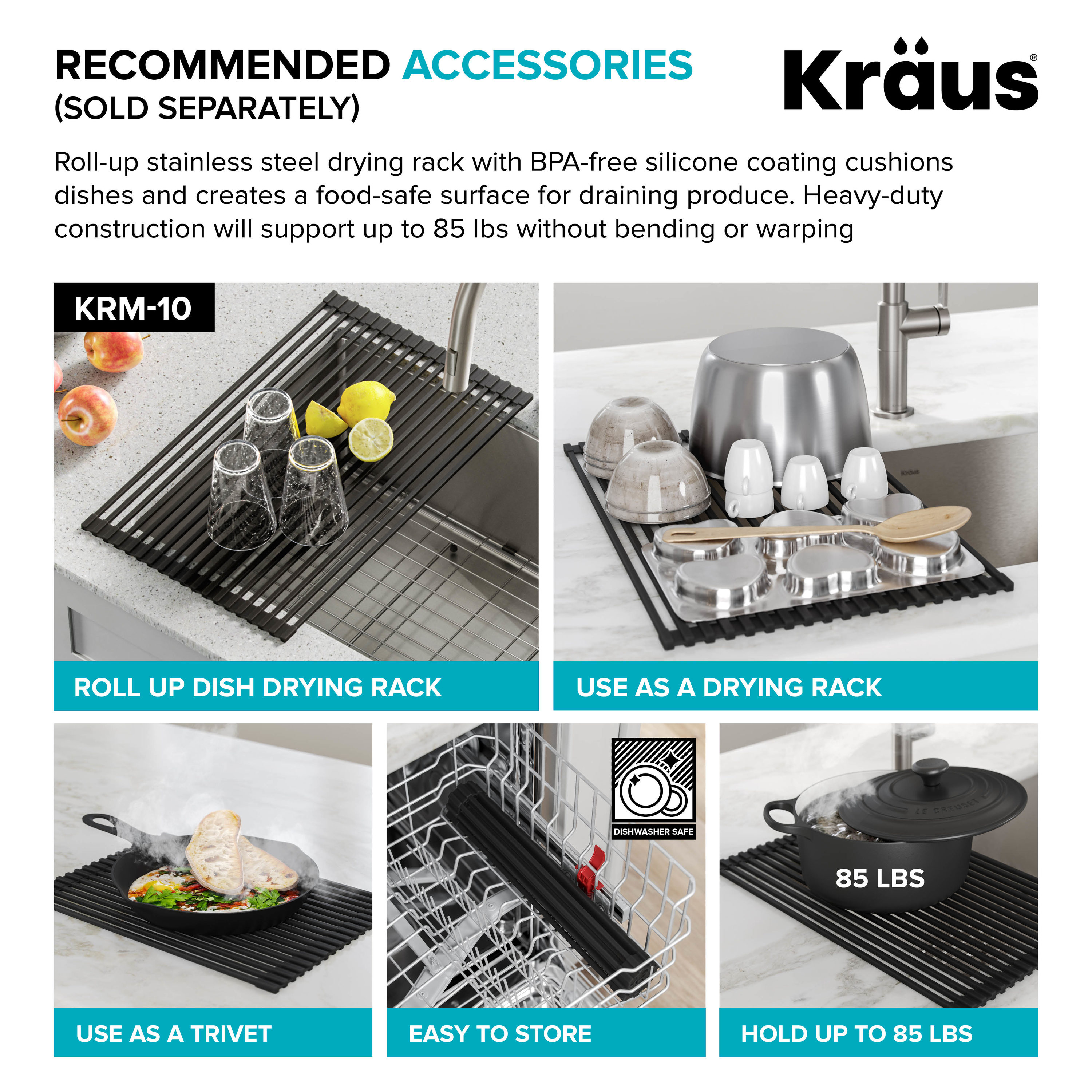 Kraus KD1US33B Kitchen-Sinks - View #14