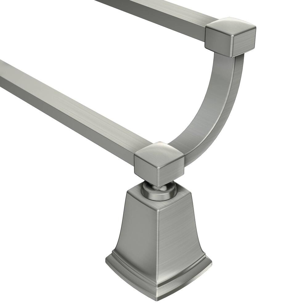 Moen preston double discount towel bar brushed nickel