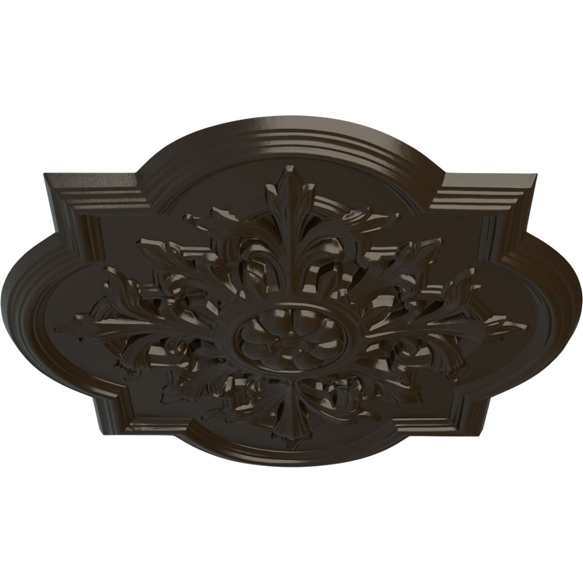 Ekena Millwork CM34BOSHF Ceiling-Medallions - View #2
