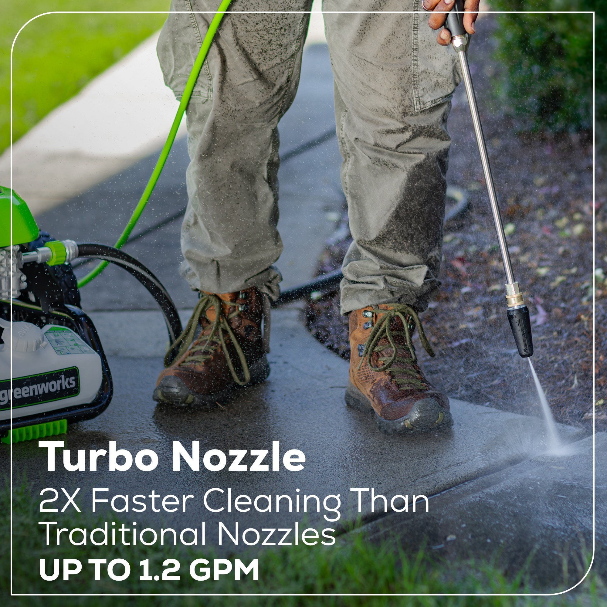 Greenworks GPW2100 Gas-Pressurewashers - View #8