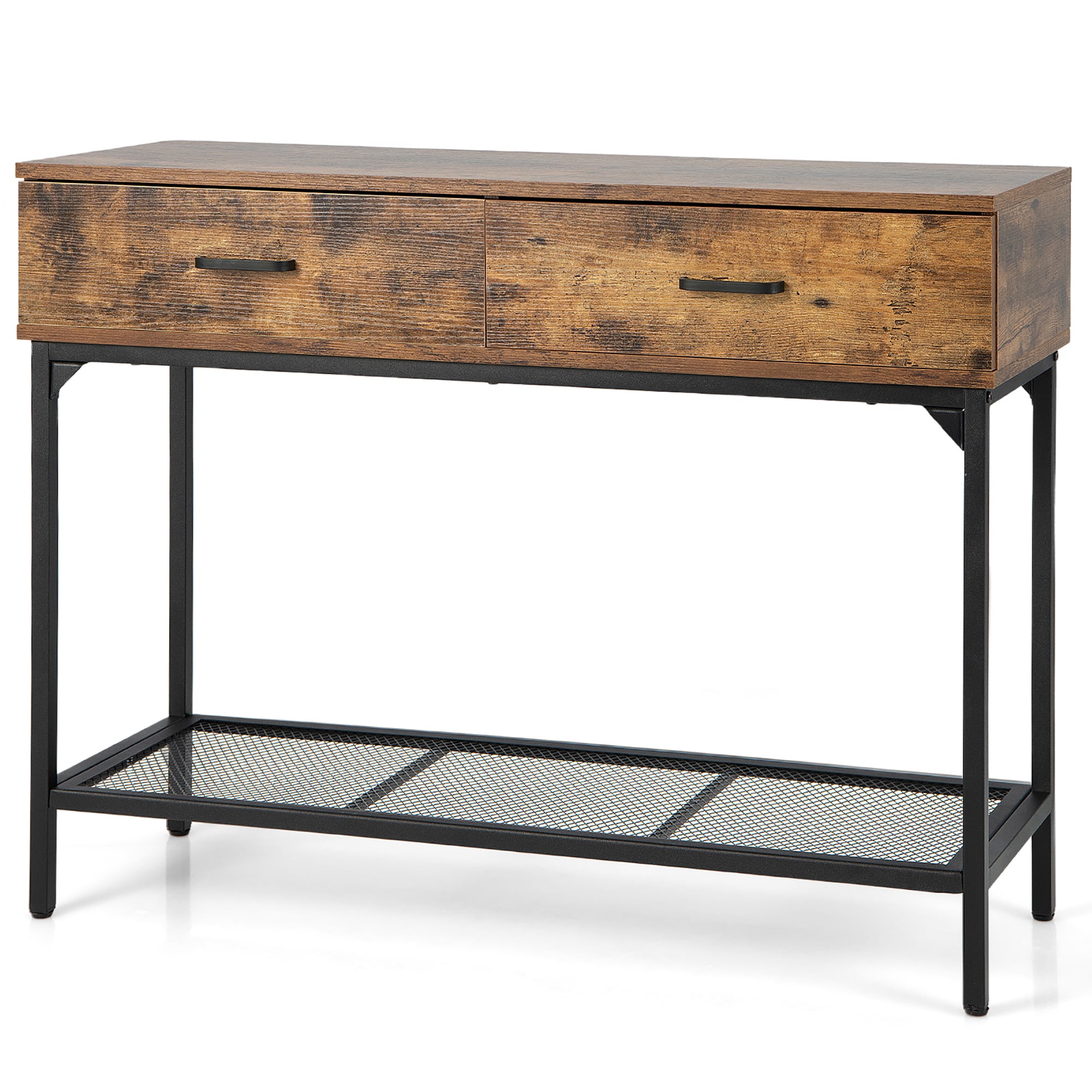 Costway SXL00167 Modern Rustic Brown Console table