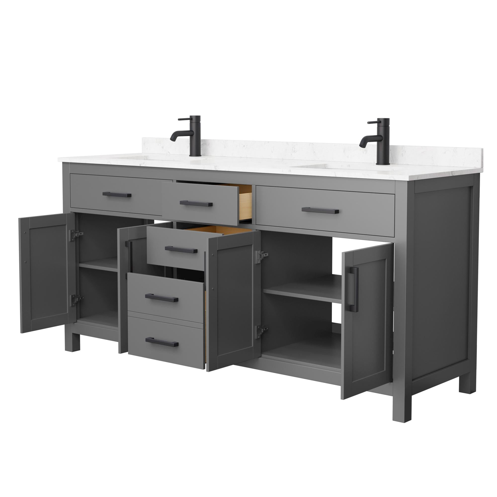 Wyndham Collection WCG242472DGBCCUNSMXX Bath-Vanity-Combo - View #3