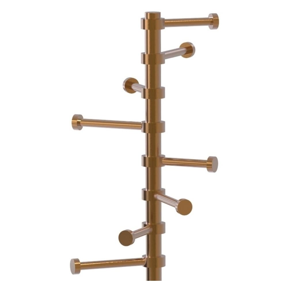 Allied Brass Brushed Bronze Freestanding Towel Rack at Lowes.com