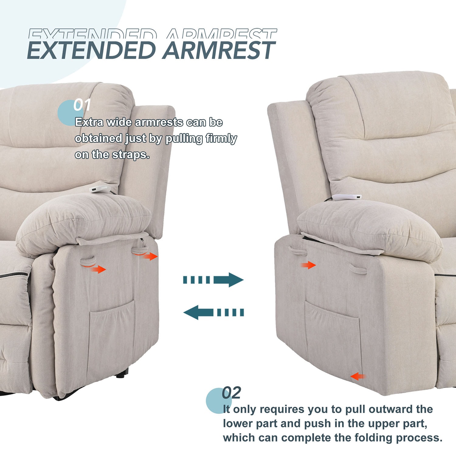 SINOFURN SYA370049BG recliners - View #6