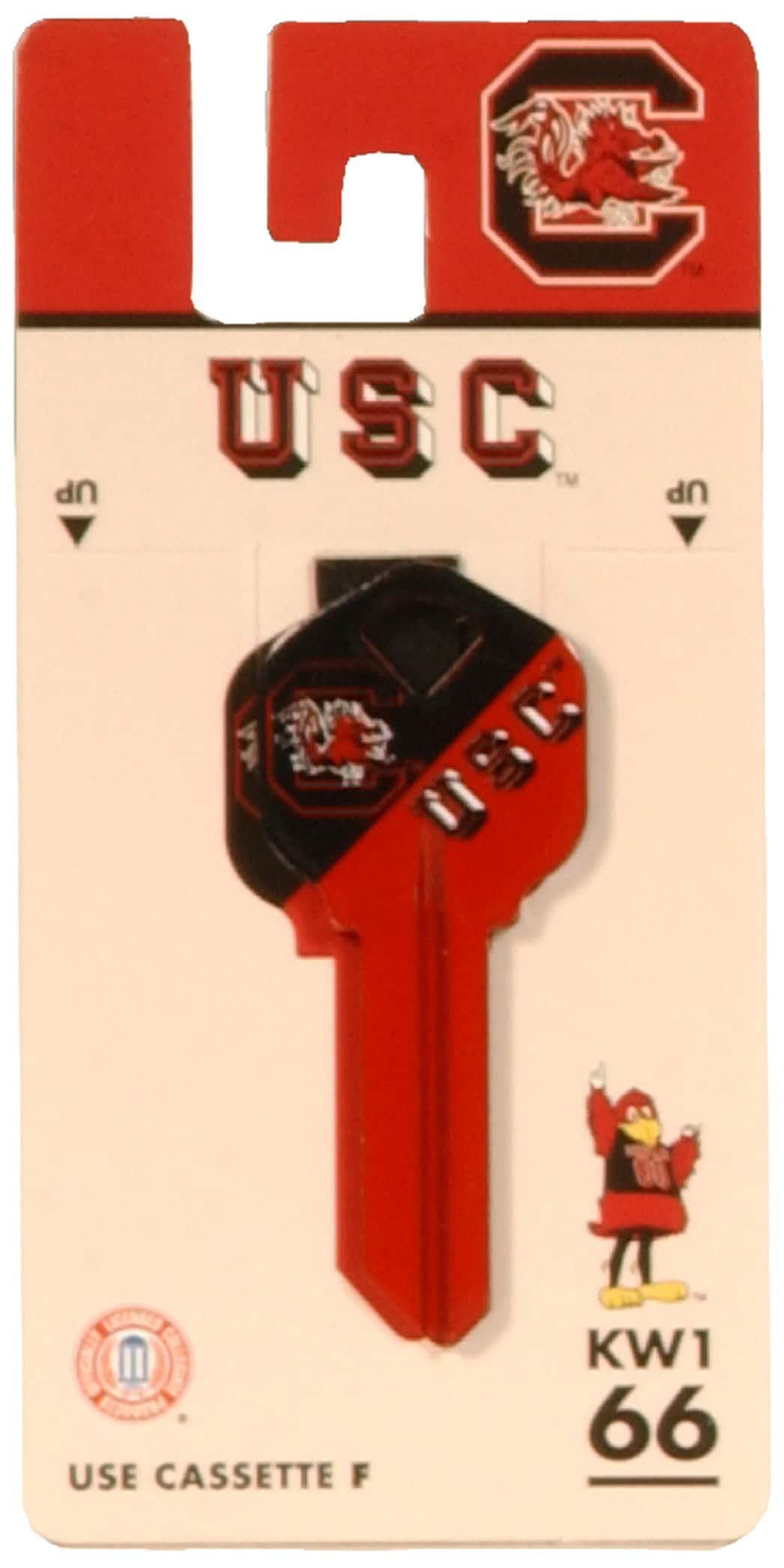 Fanatix South Carolina Gamecocks ed Sports Brass House/Entry Key Blank | 89857