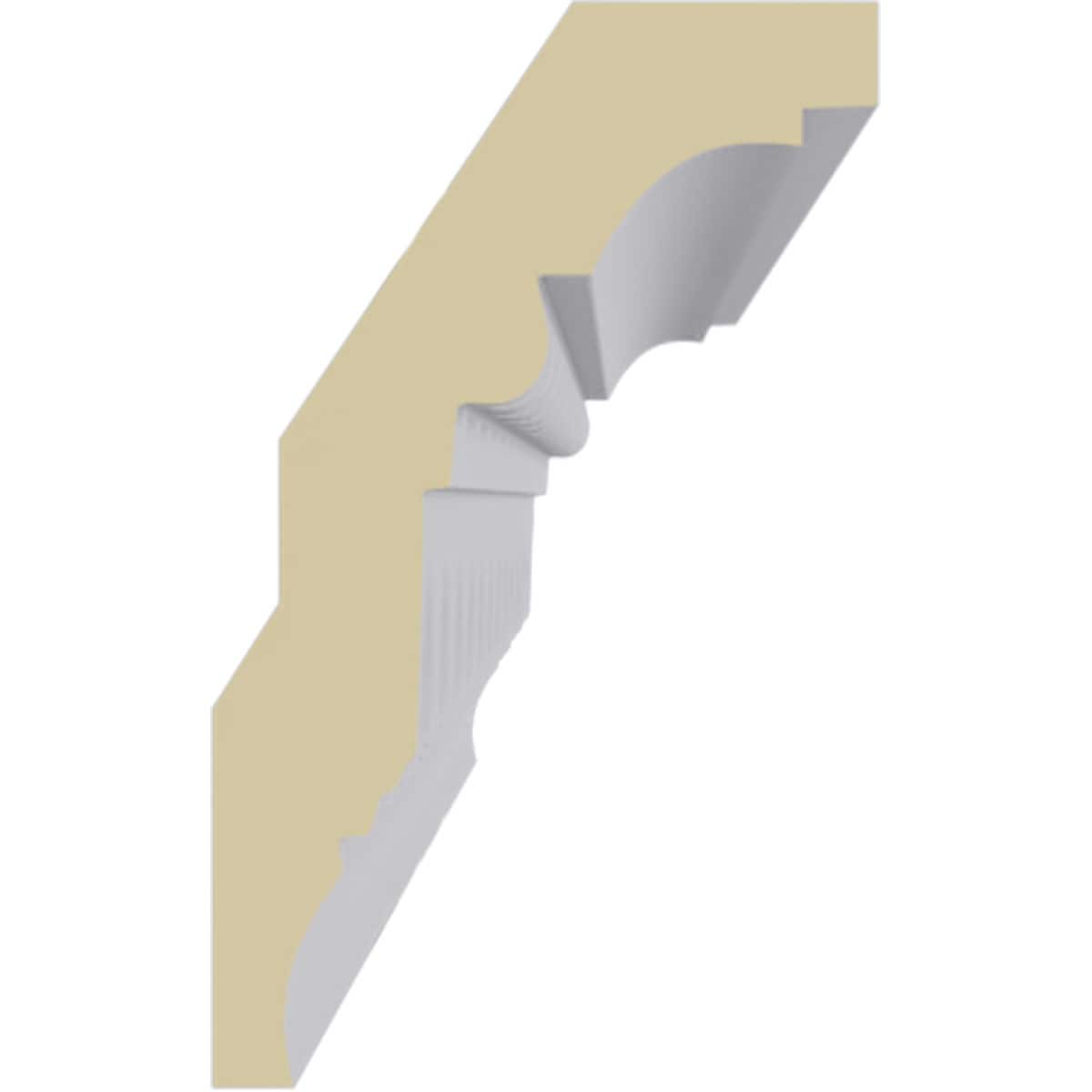 Ekena Millwork MLD04X02X04HE-CASE-2 Crown-Moulding - View #2