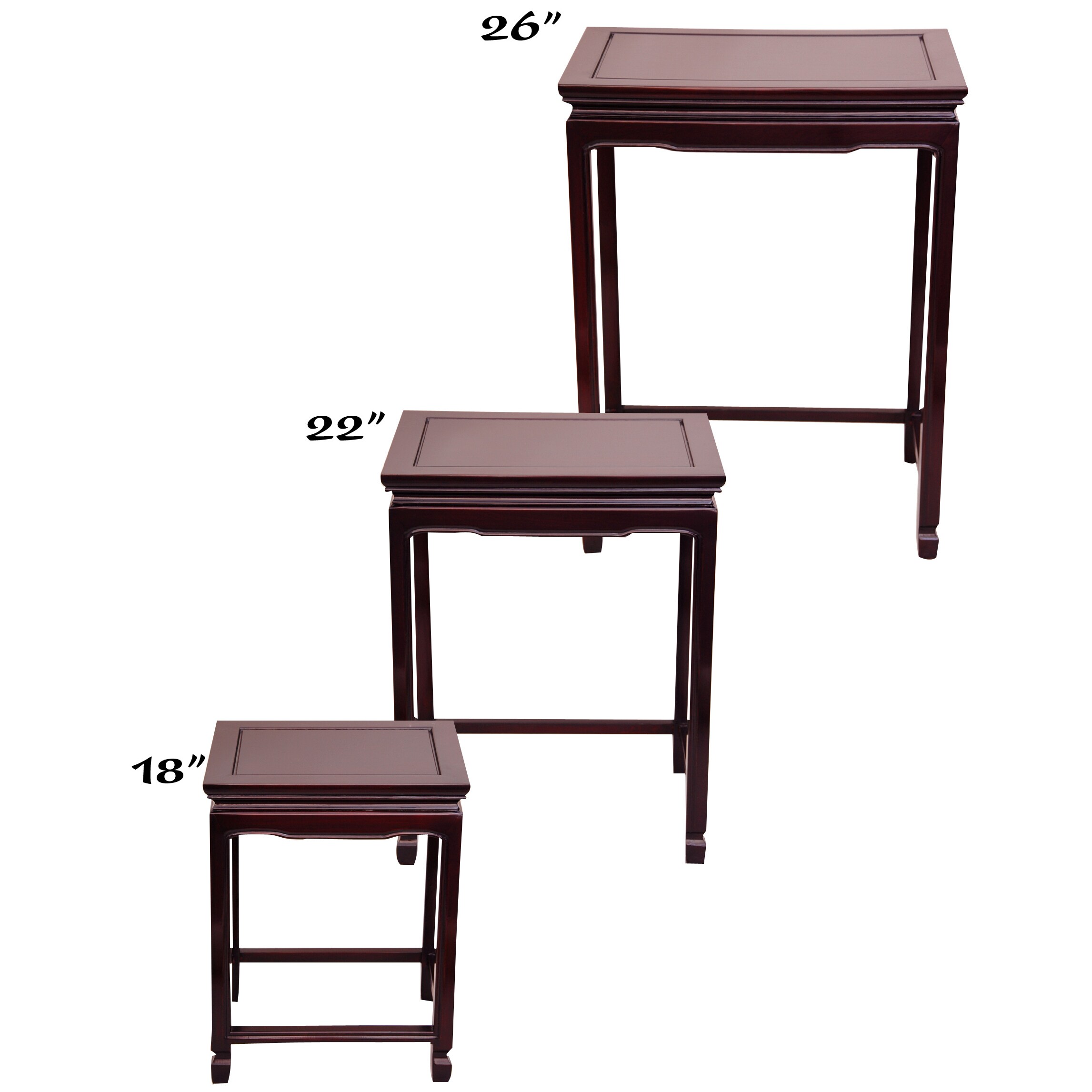Red Lantern ST-PB103-RWD Accent-Table-Sets - View #2