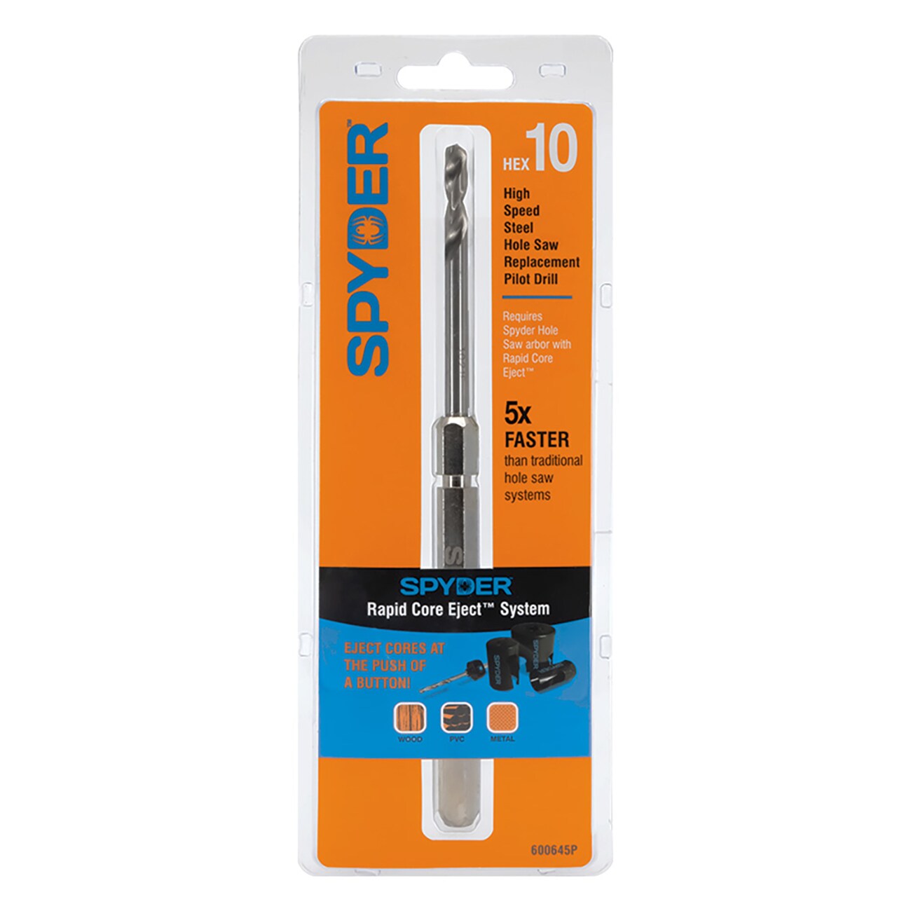 Spyder 600645P Pilot-Bits-Hole-Saws - View #8