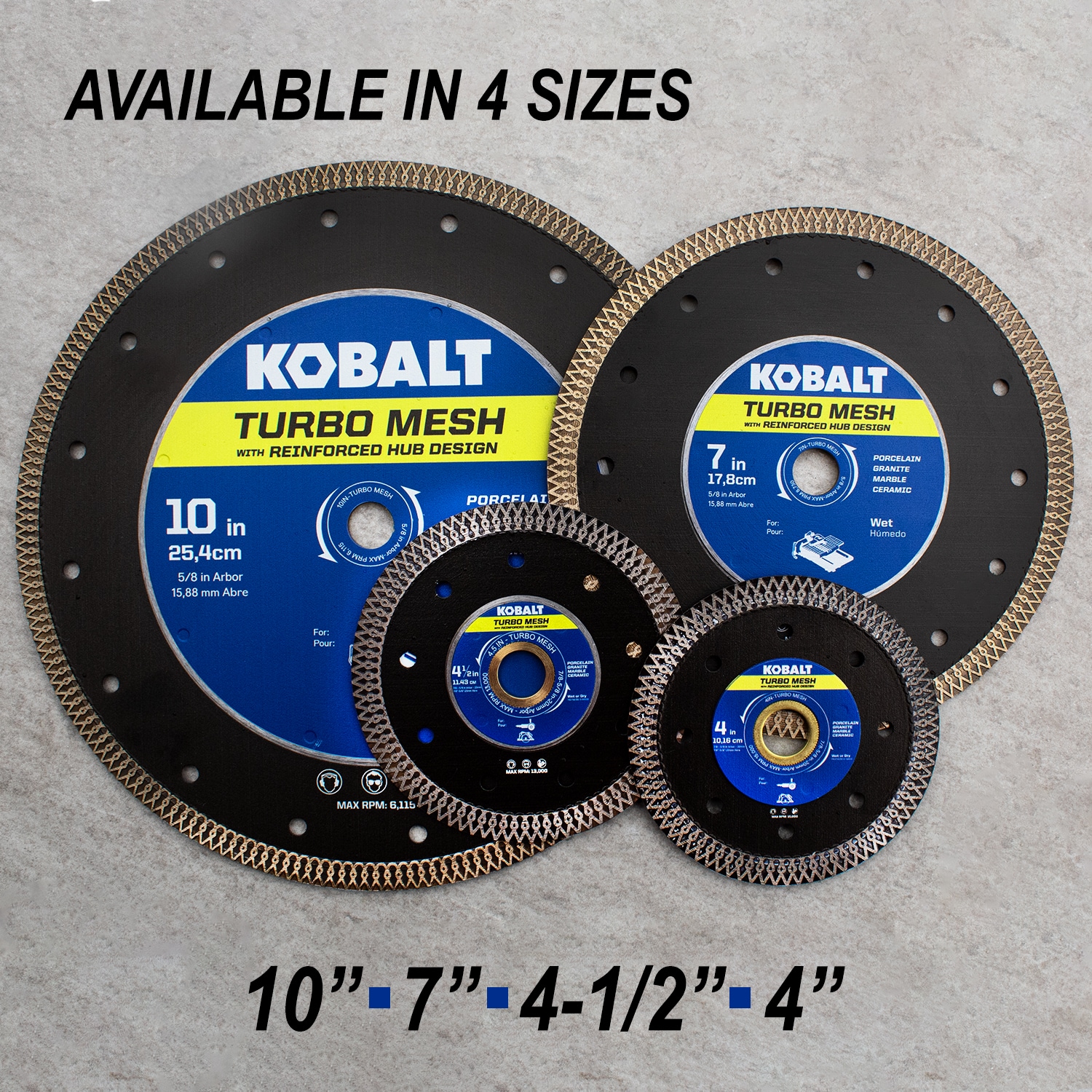 Kobalt CTM10P Diamond-Saw-Blades - View #7