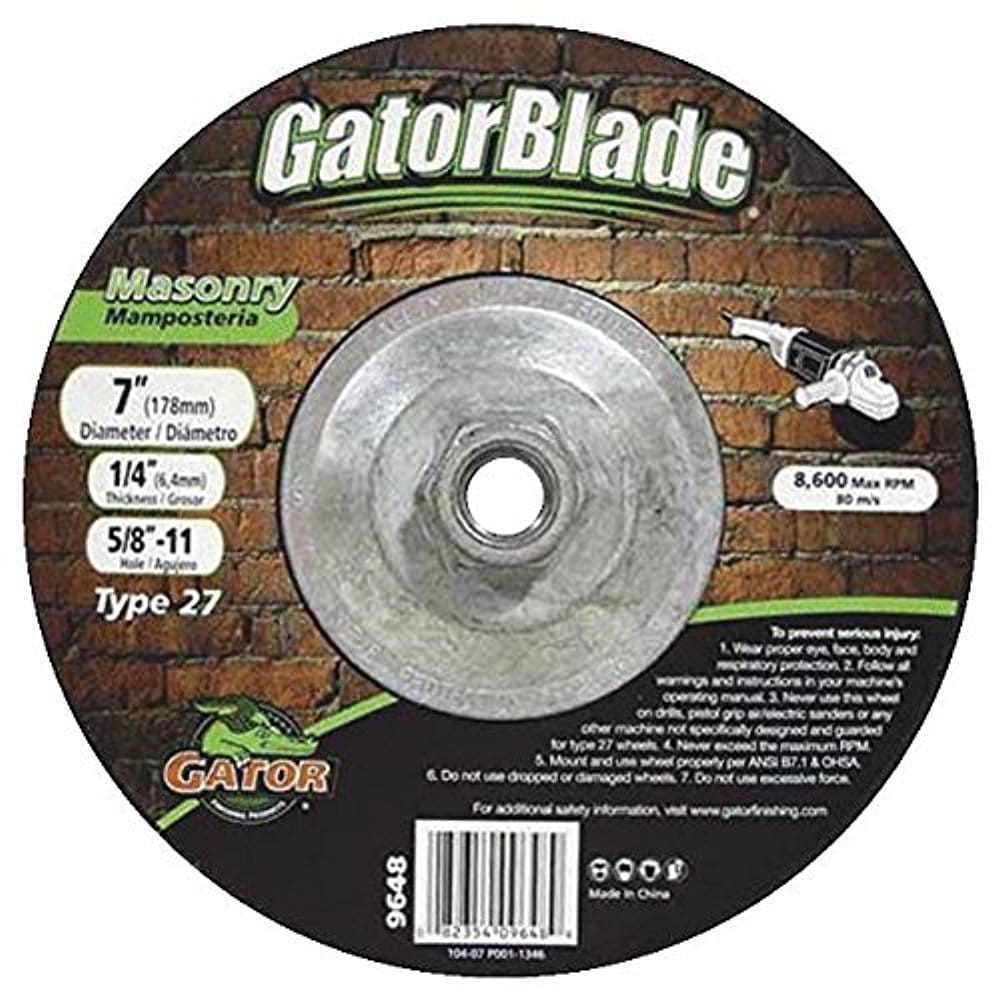 Ali Industries  9648 7 in Cut-Off Wheel Silicone Carbide Type 27