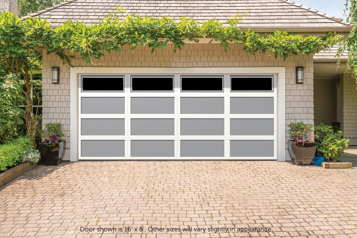 Wayne Dalton WD9405WSWGYCRII168 Garage-Doors - View #2
