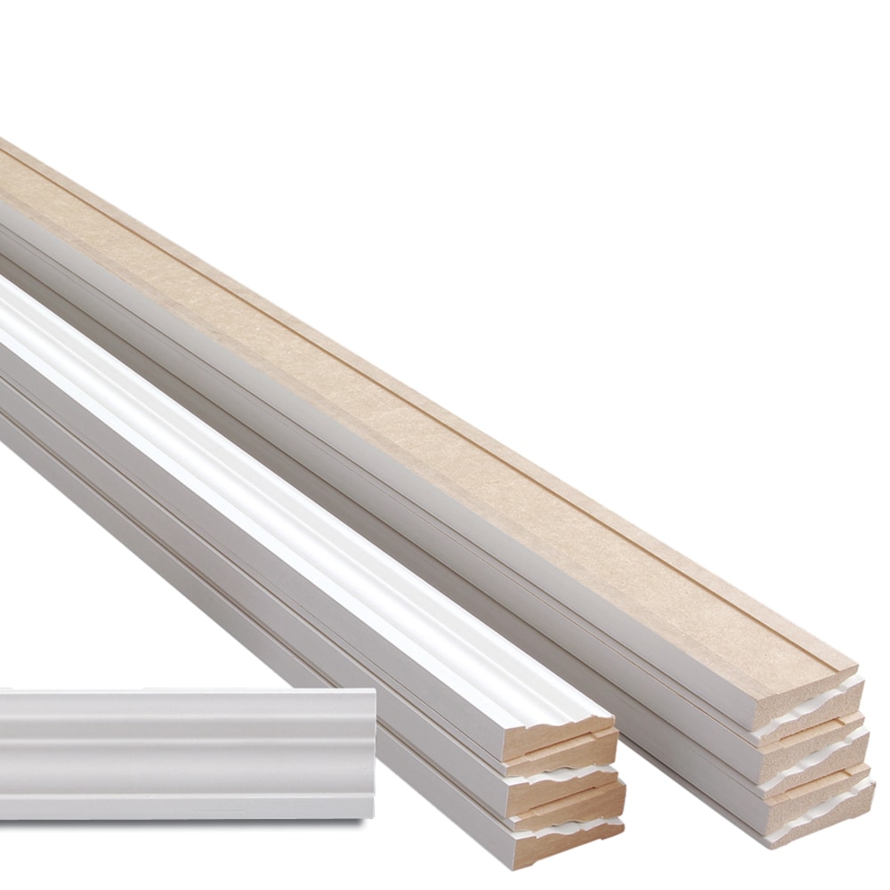 RELIABILT C 36670FBDPM 9/16-in x 2-1/4-in x 7-ft Primed MDF 366 Casing 12 -Pack