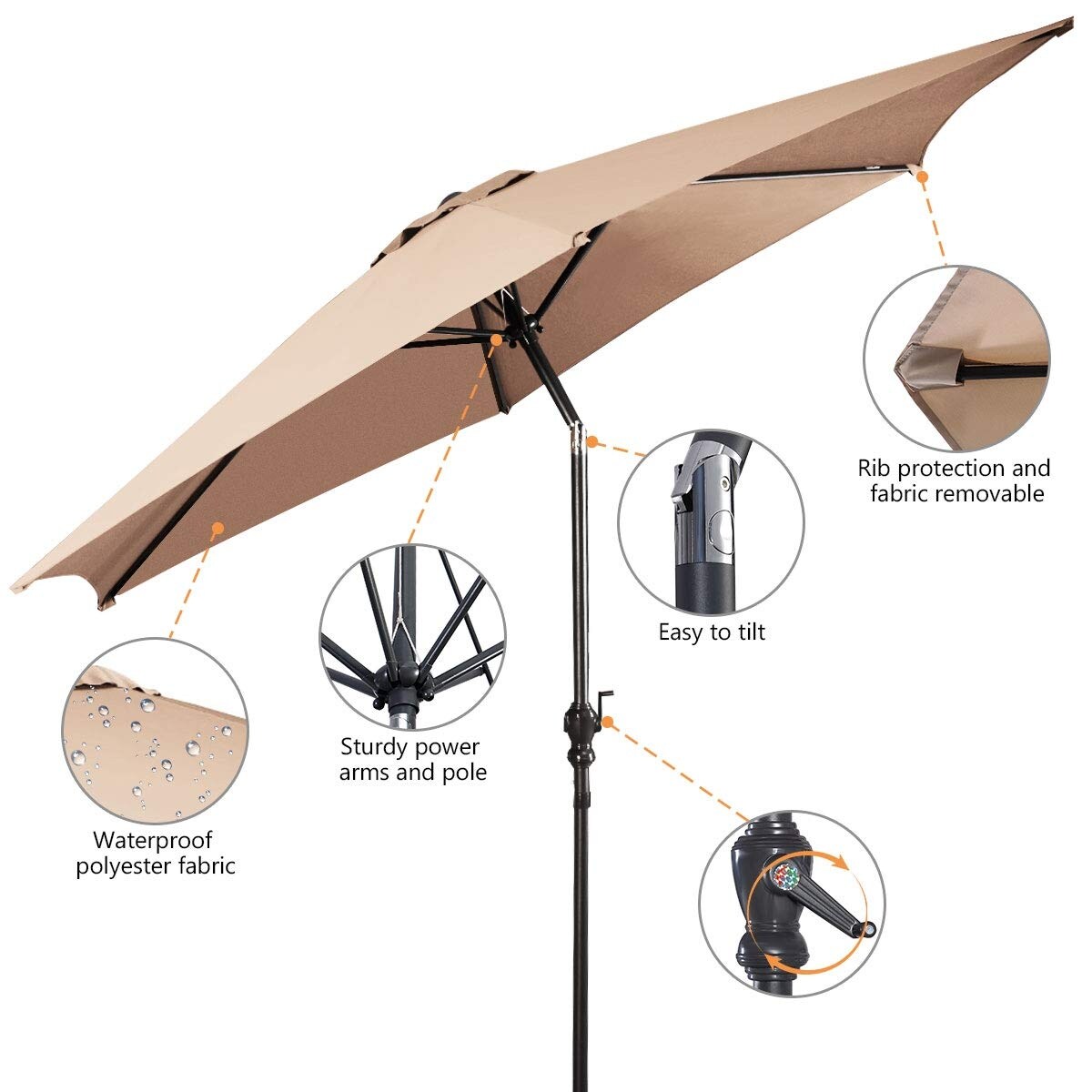 Clihome CWCH-OP2806BE Umbrellas-2 - View #5