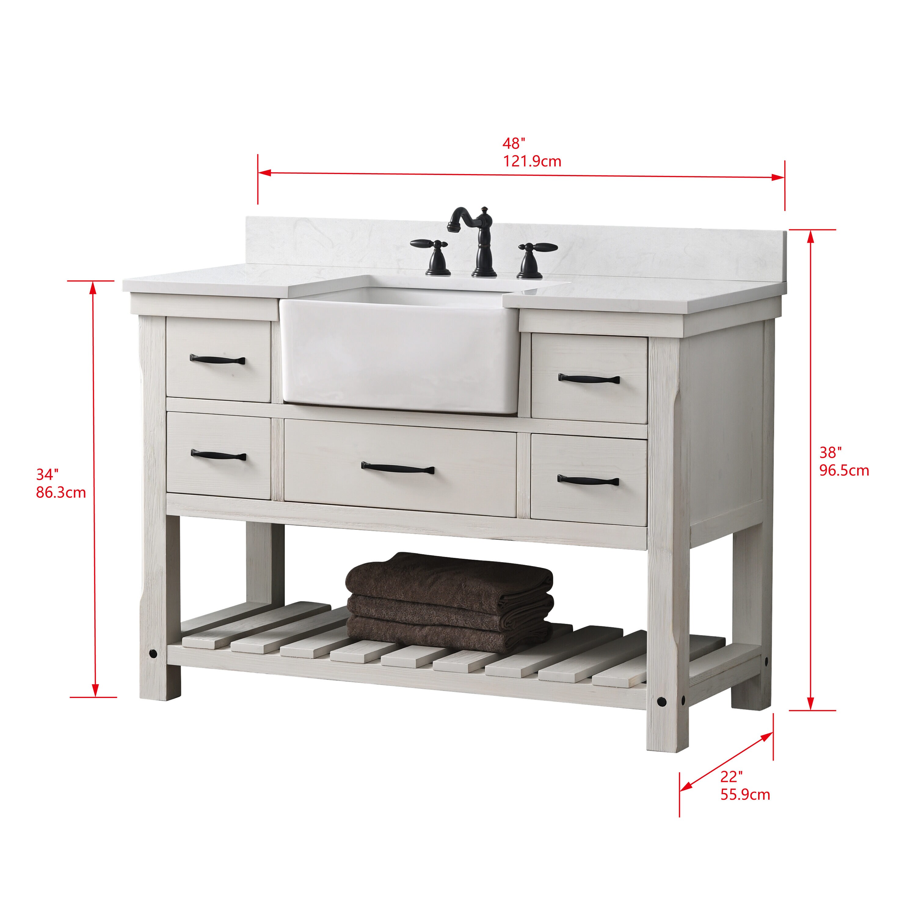 Sudio Design WESLEY-48WW Bath-Vanity-Combo - View #14