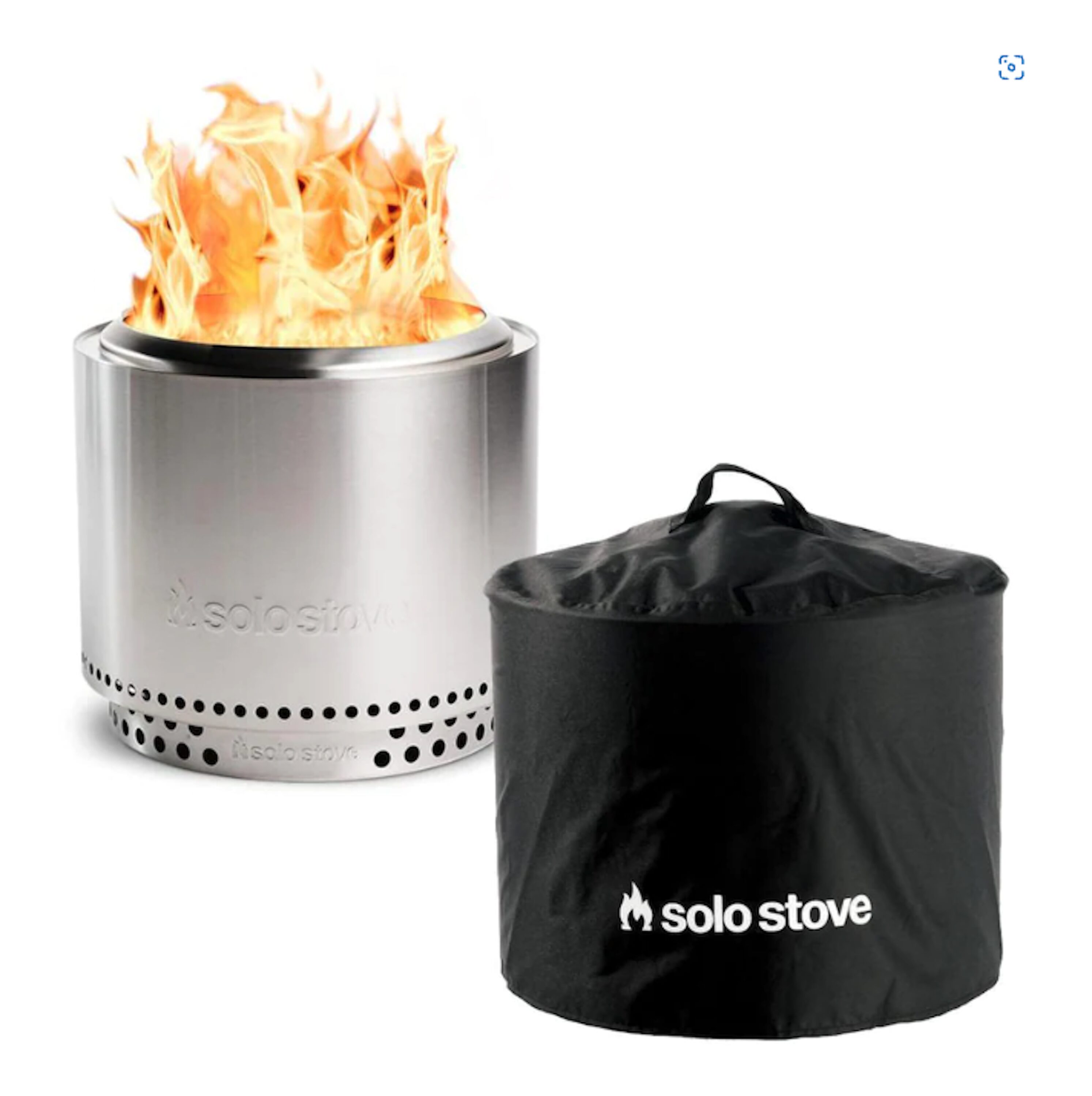 Solo Stove 15-in W Stainless Steel Wood-Burning Fire Pit at Lowes.com